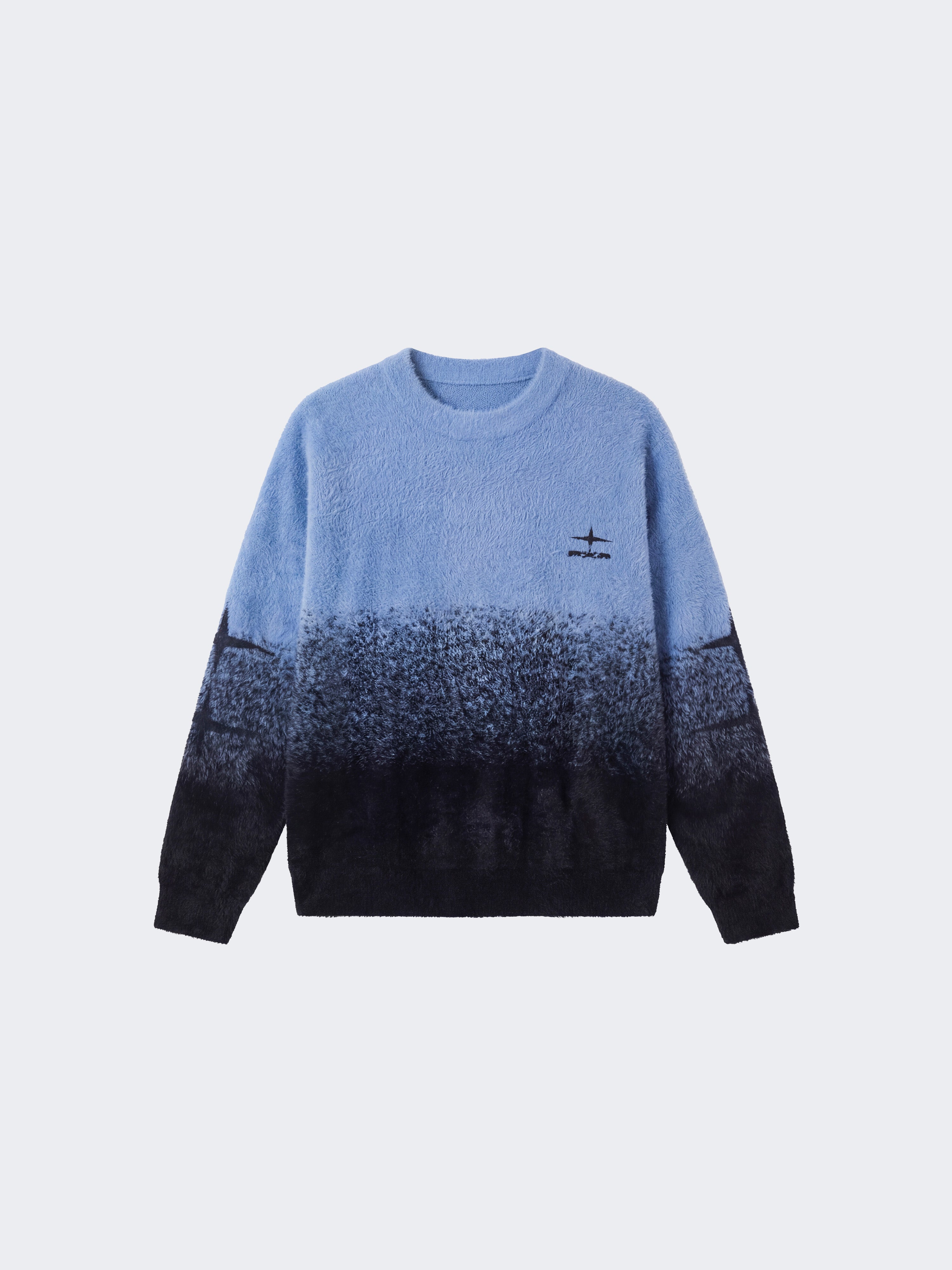 Pull col rond en mohair mountain-6