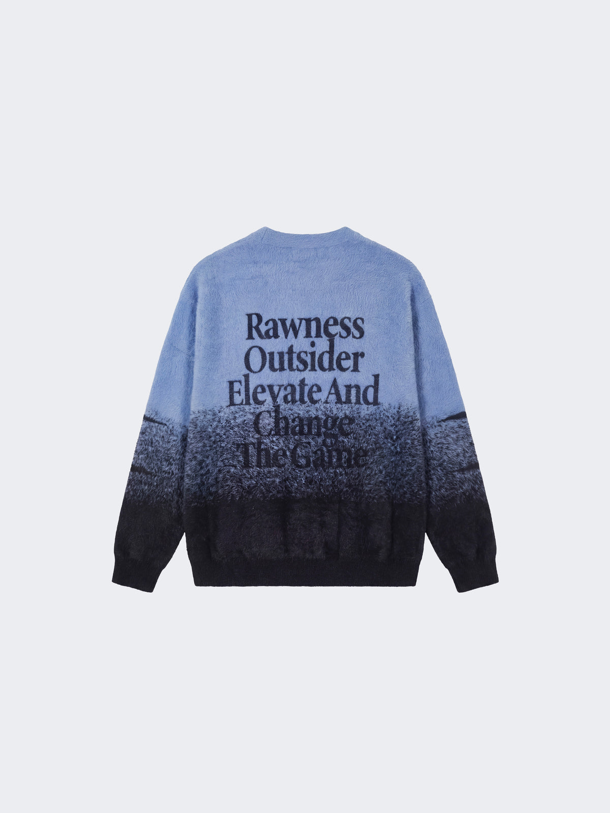 Pull col rond en mohair mountain