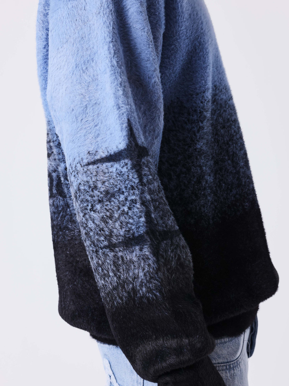 Pull col rond en mohair mountain-8