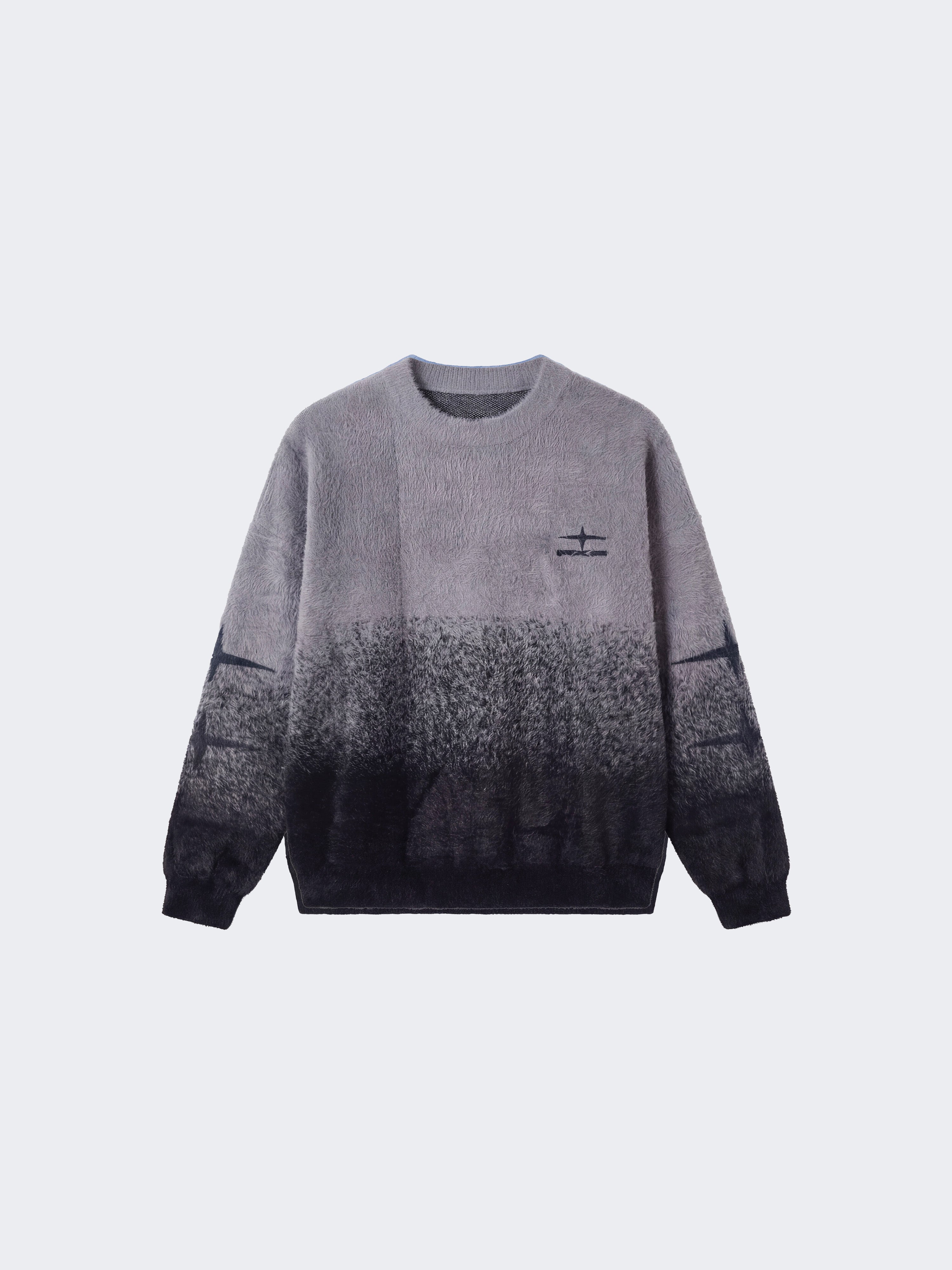 Pull col rond en mohair mountain-6