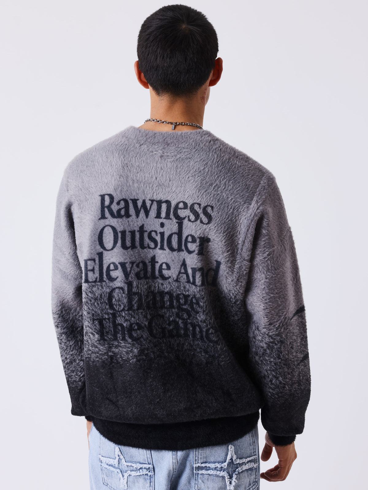 Pull col rond en mohair mountain-2