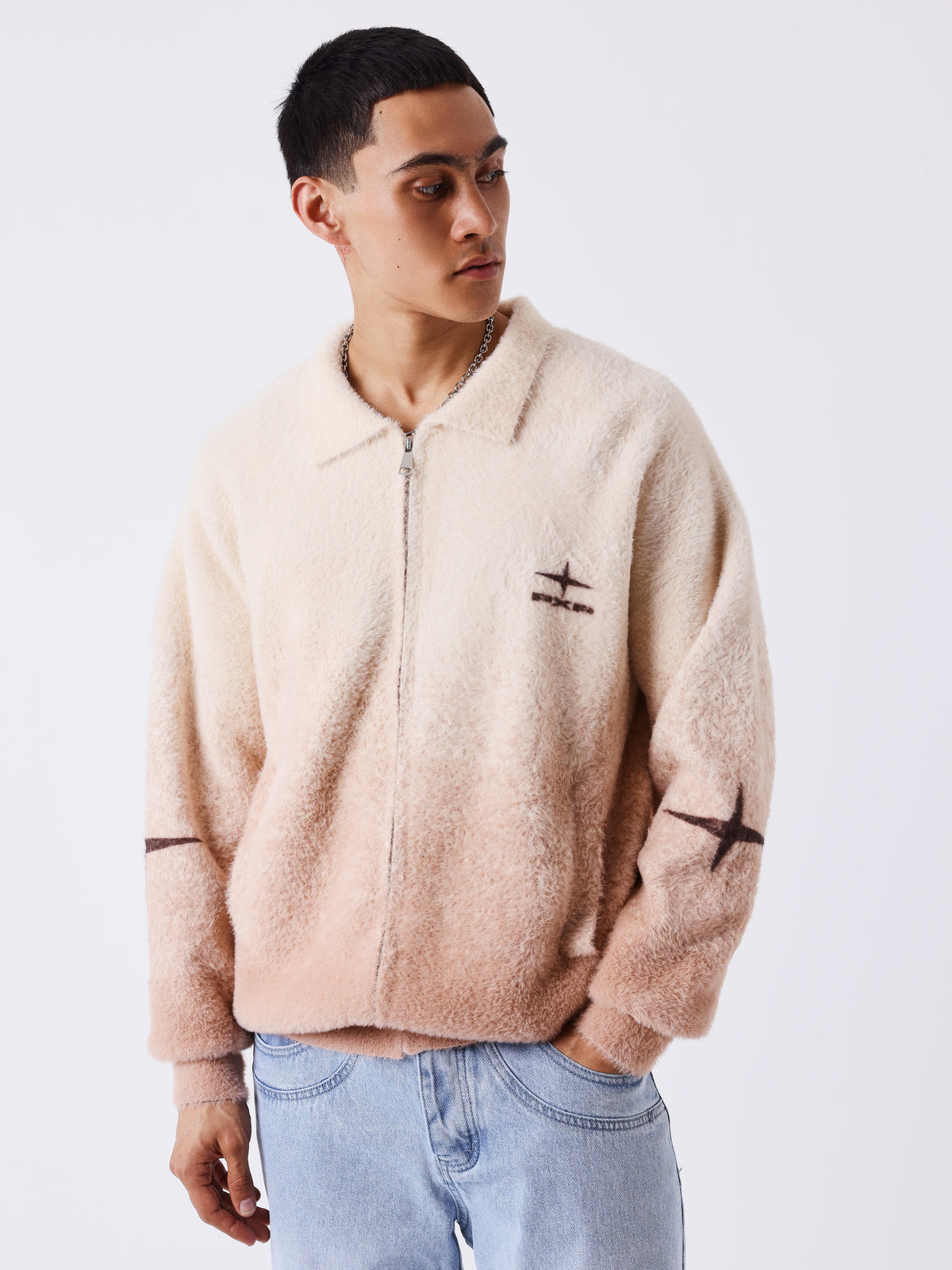 Polokravevest i mohair mountain-1