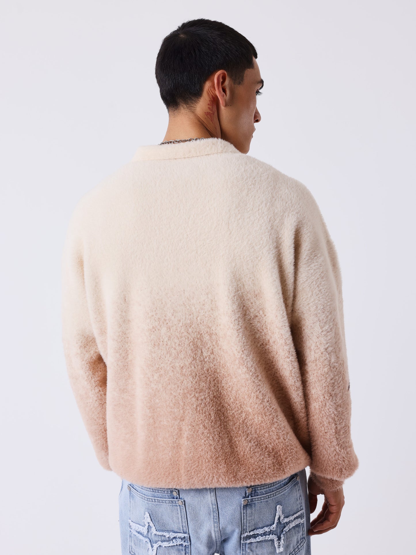 Polokravevest i mohair mountain