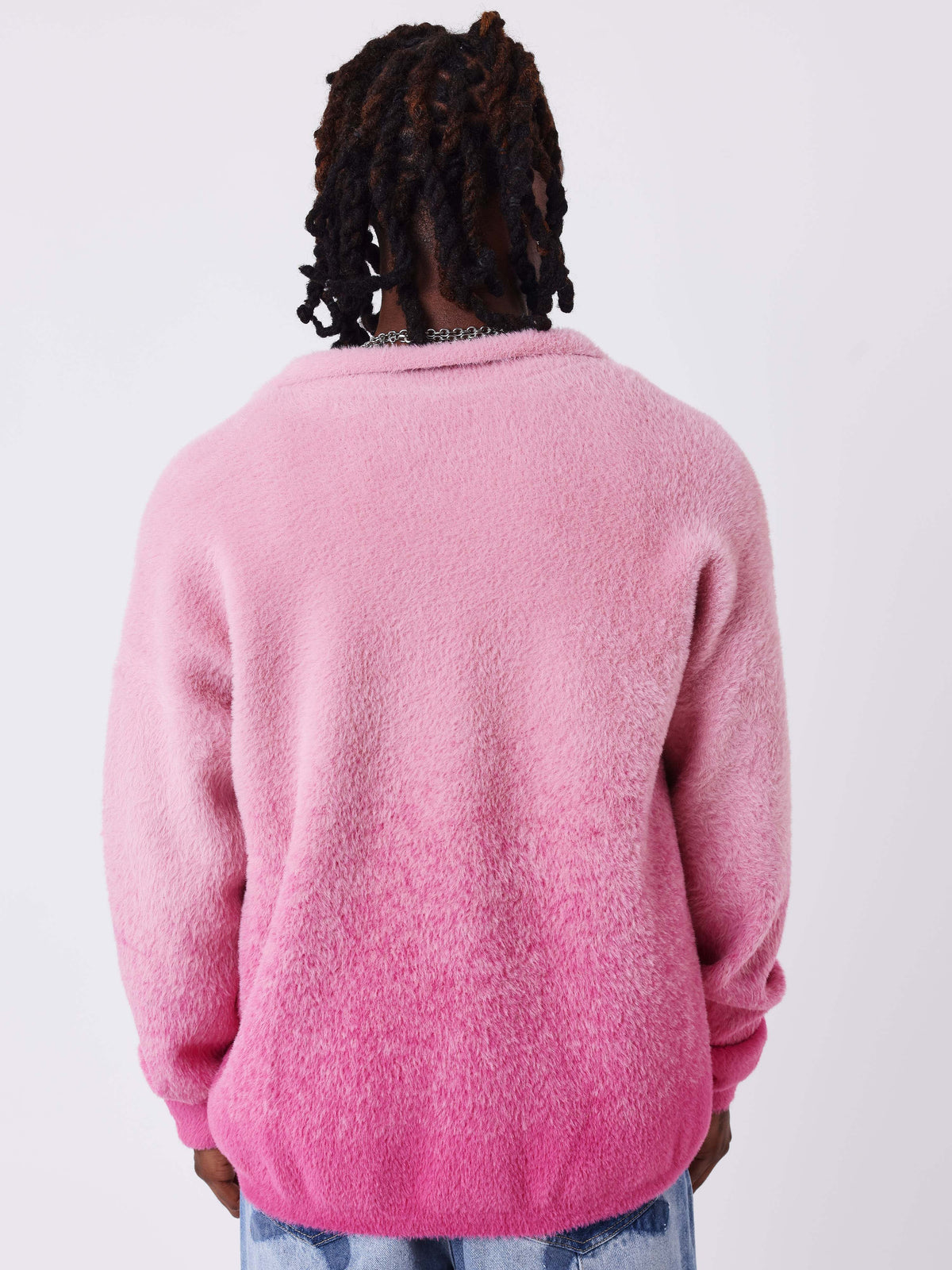 Chaleco con cuello polo de mohair mountain-2