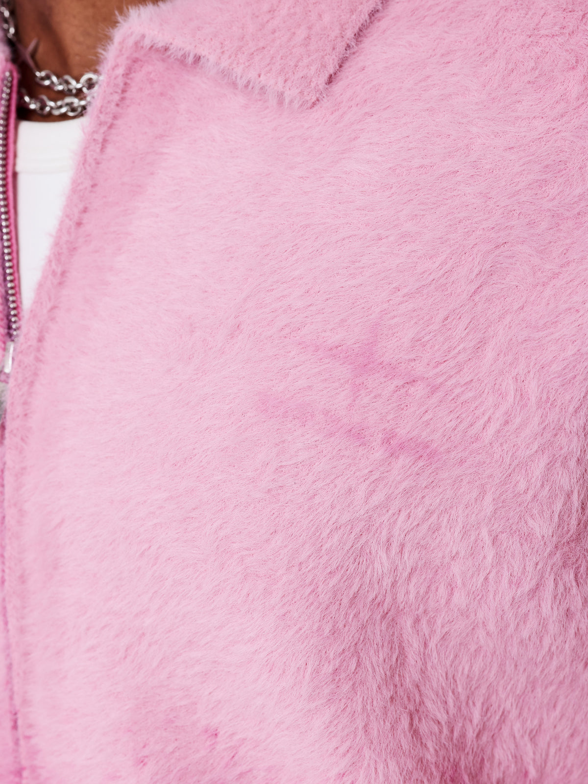 Chaleco con cuello polo de mohair mountain-5