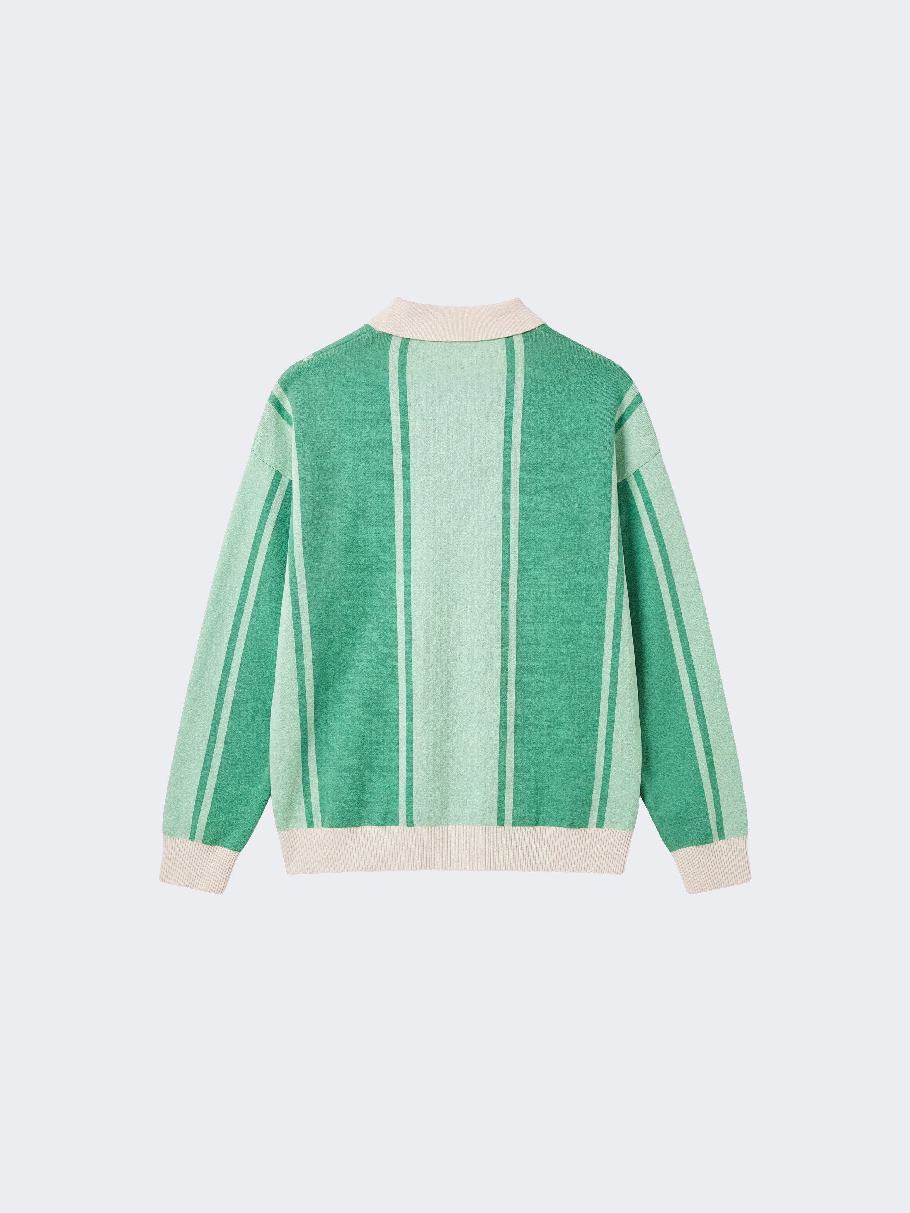 Pulover polo din tricot jacquard Matchday-7