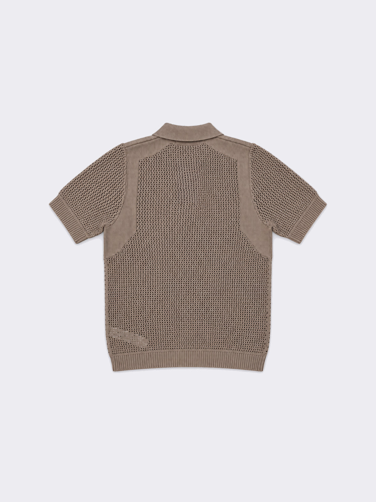 Polo Maille zippé