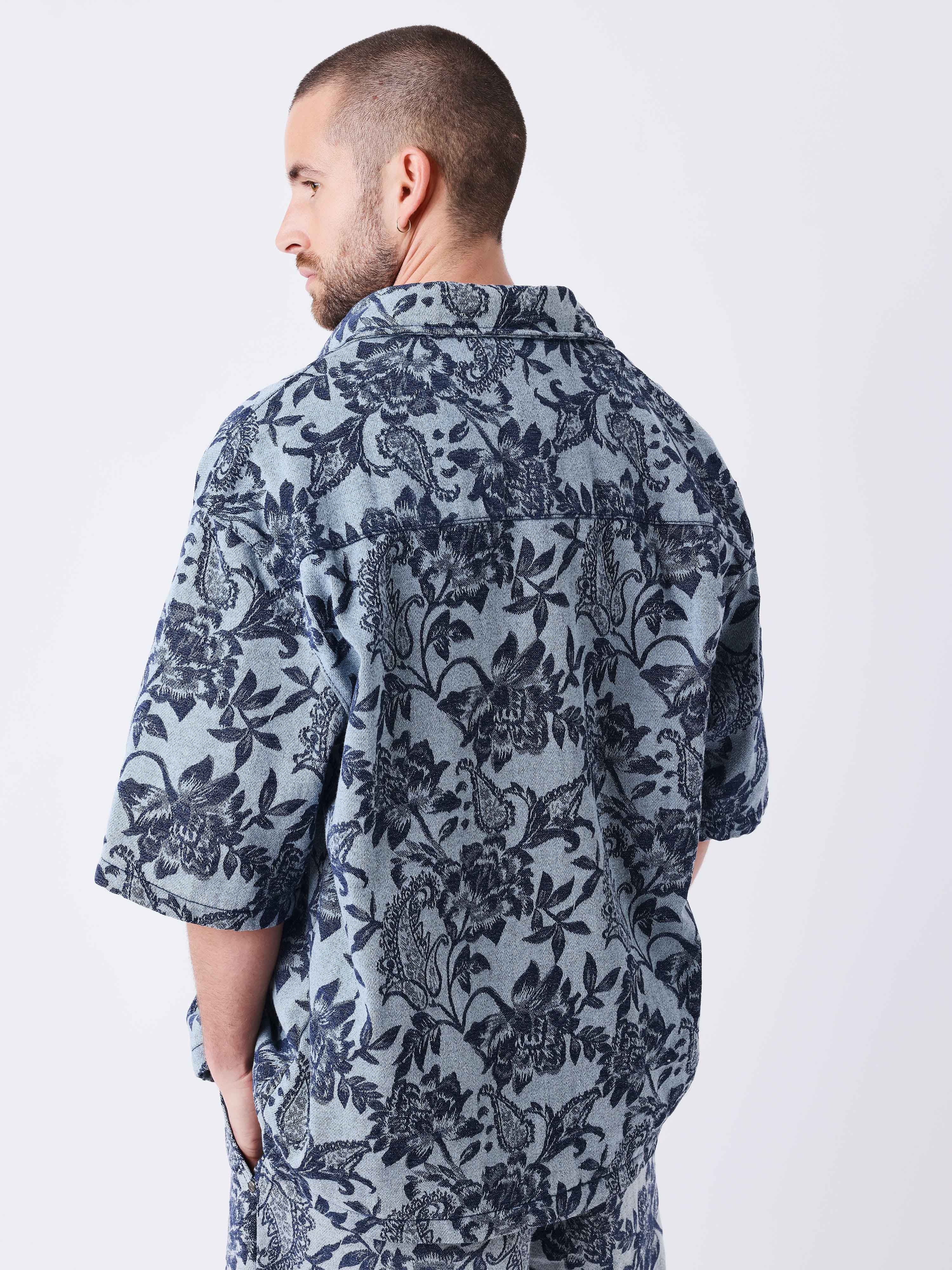 Chemise manches courtes Green Rush-2