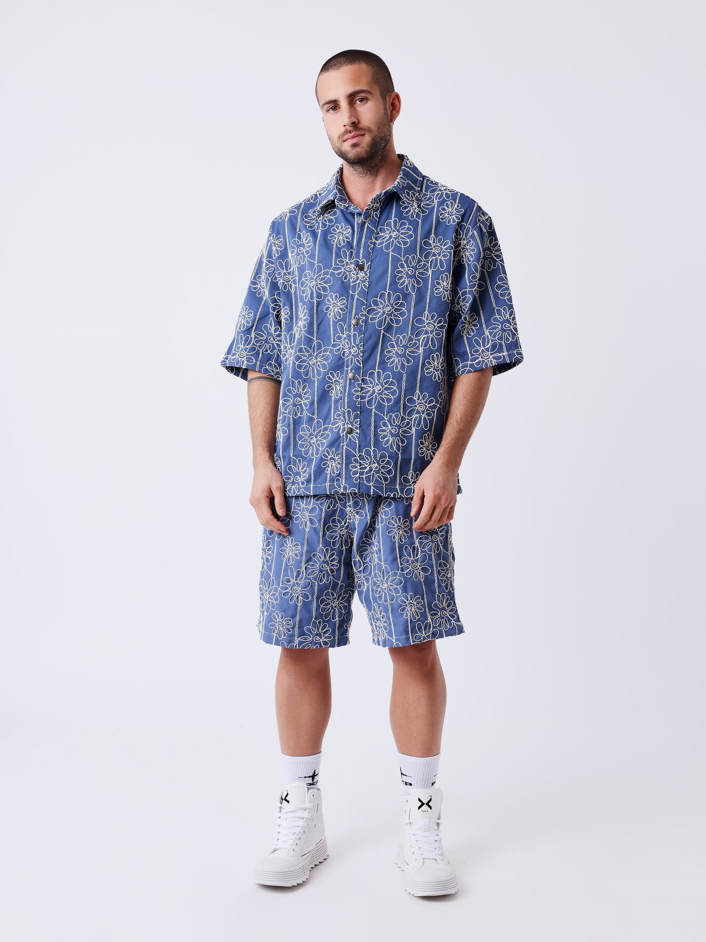 Camicia maniche corte Candide Idylle