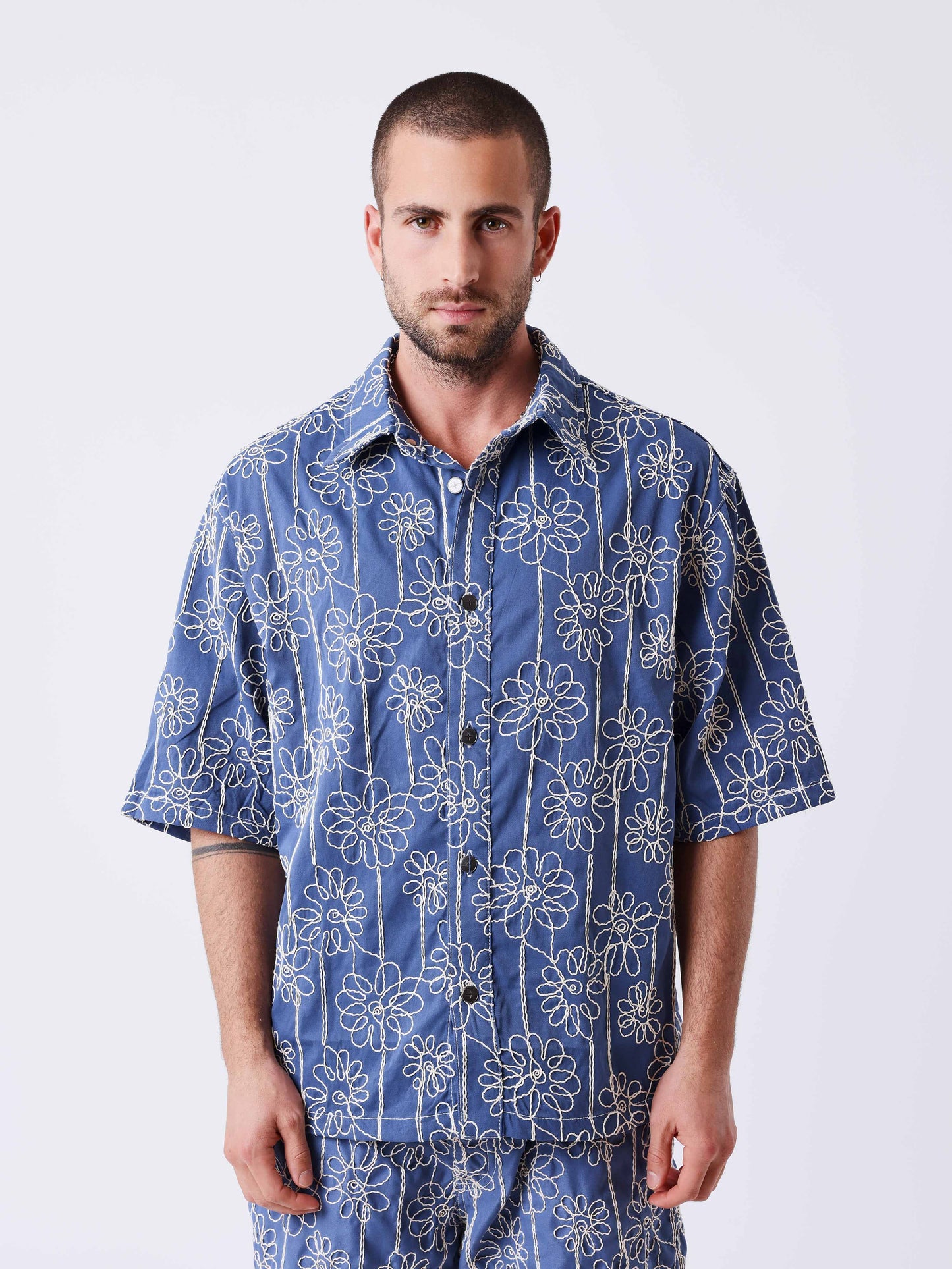 Camicia maniche corte Candide Idylle