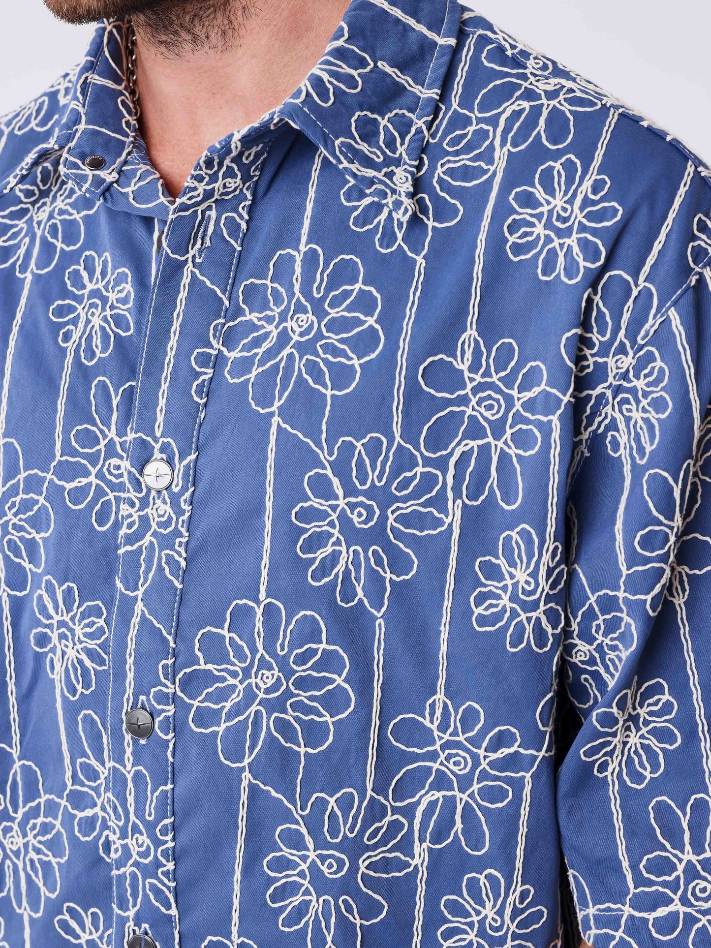 Camicia maniche corte Candide Idylle