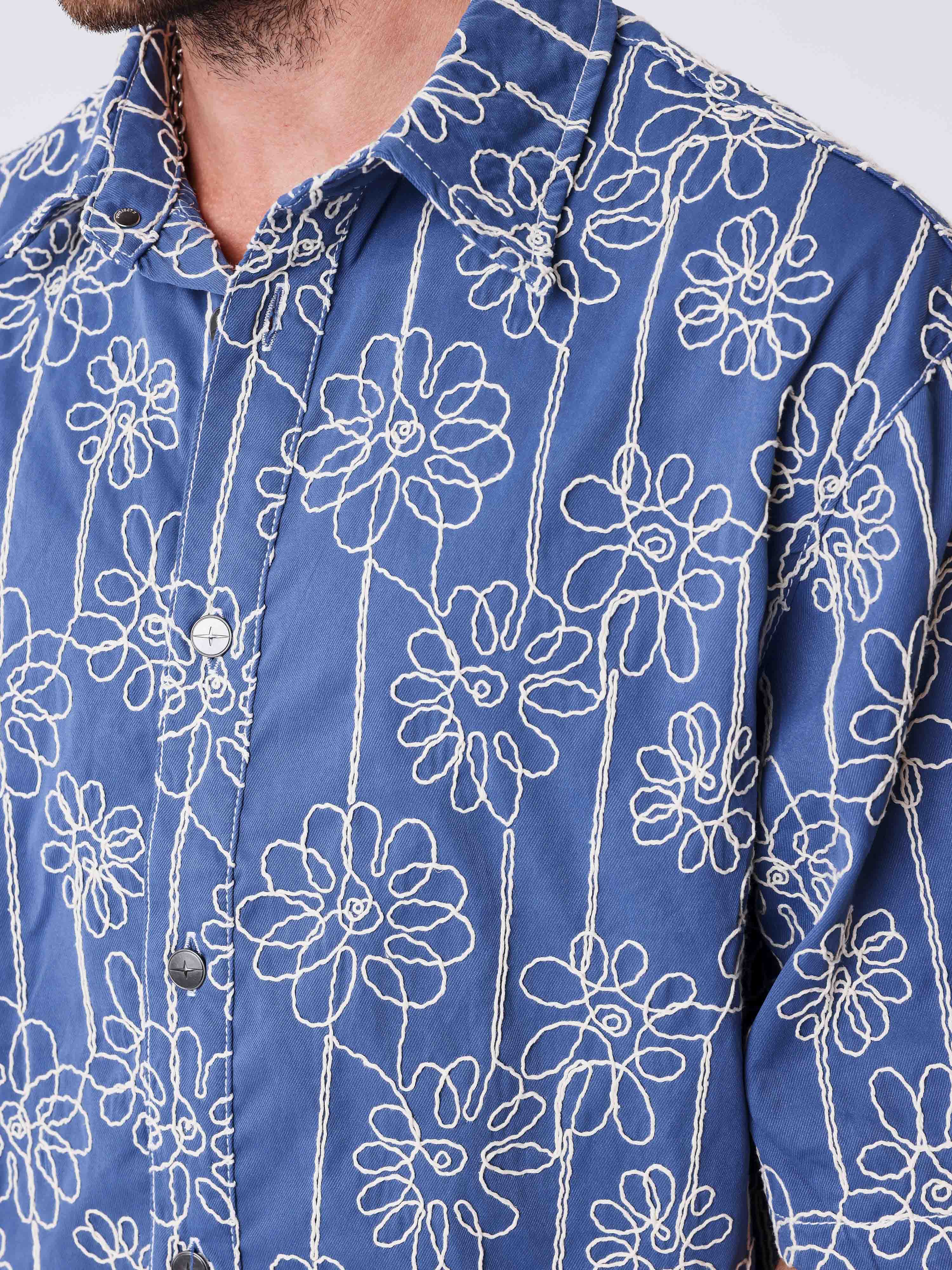 Camicia maniche corte Candide Idylle-4