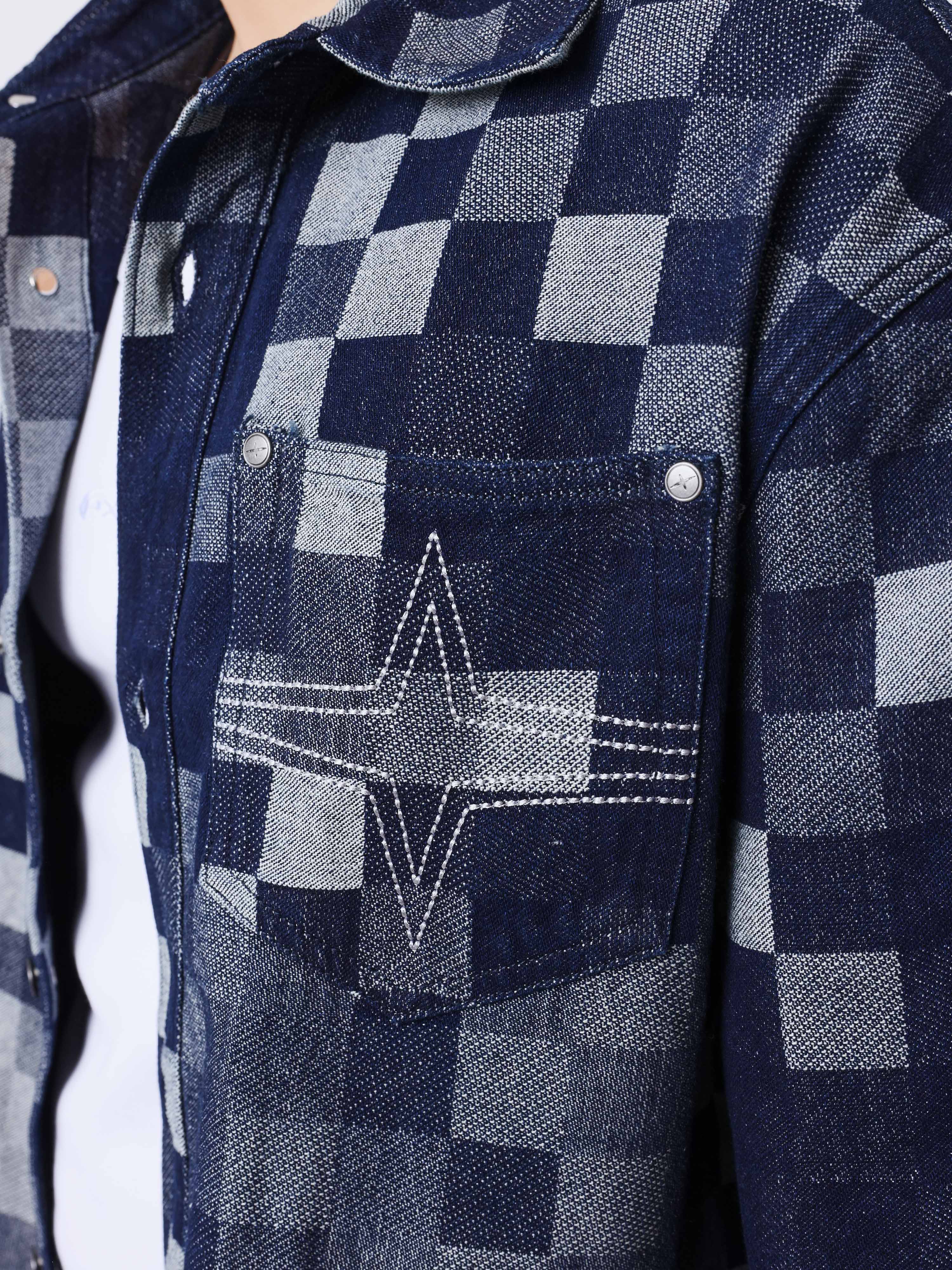 Camisa de manga corta pixel-4