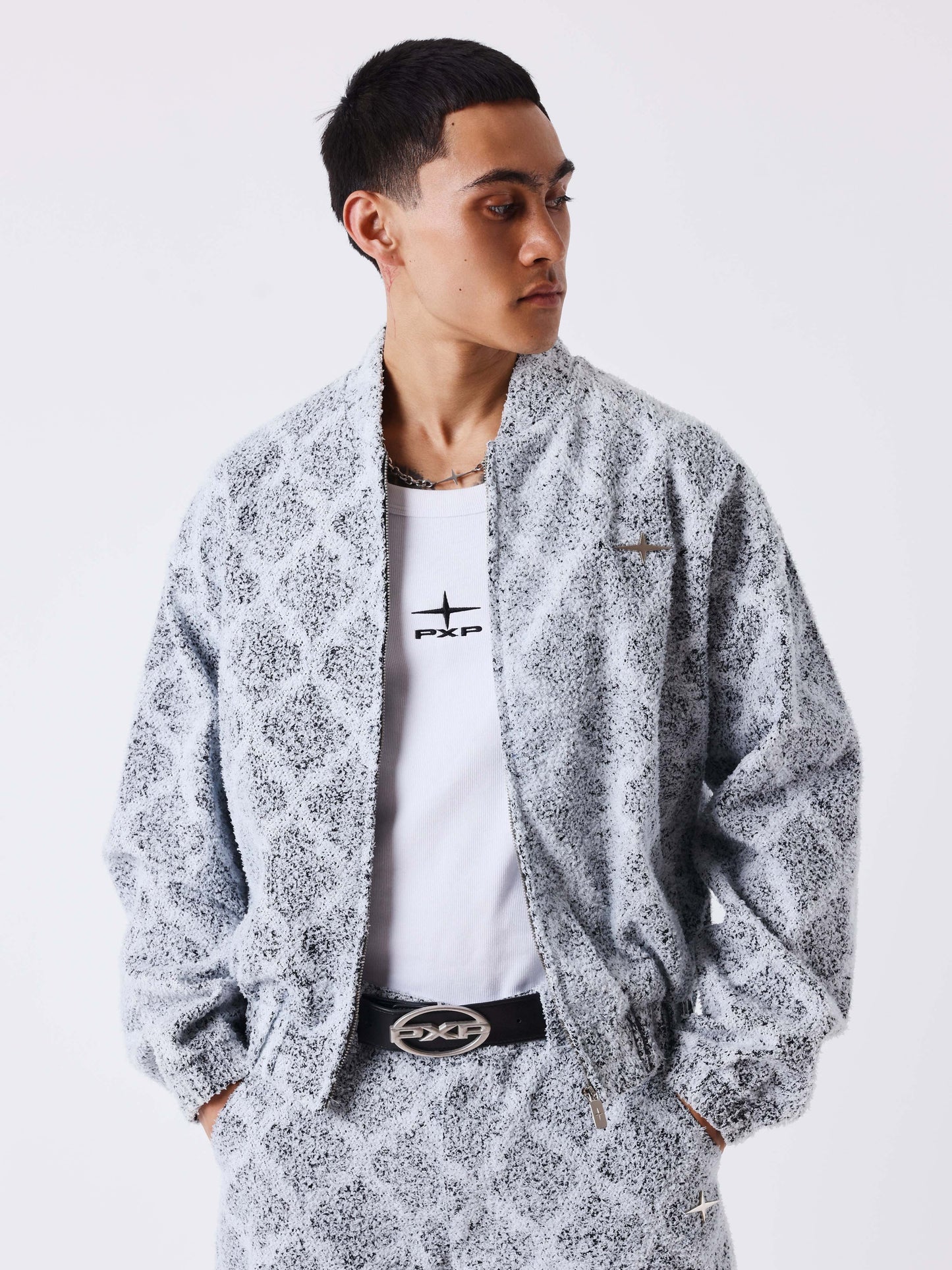 Veste motif à carreaux Mountain
