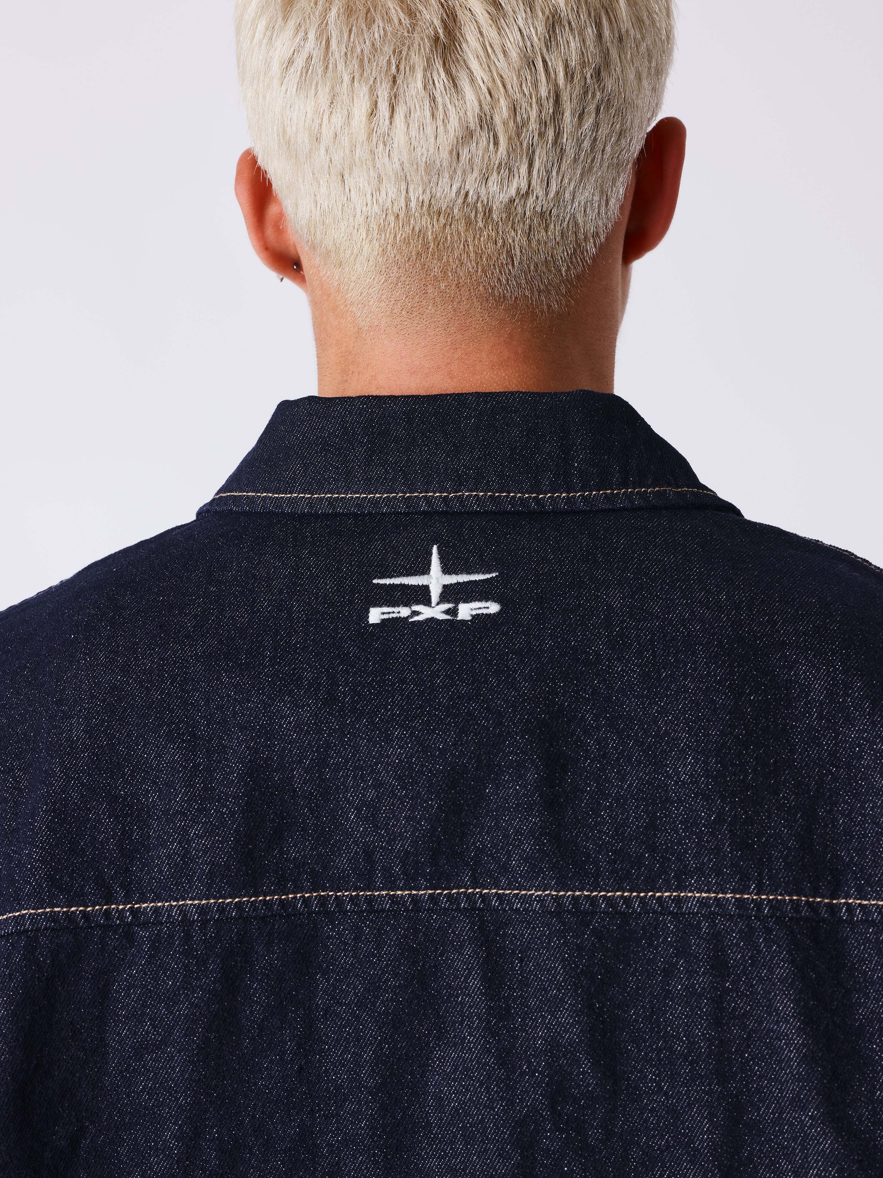 Kortermet denimskjorte Classy-4