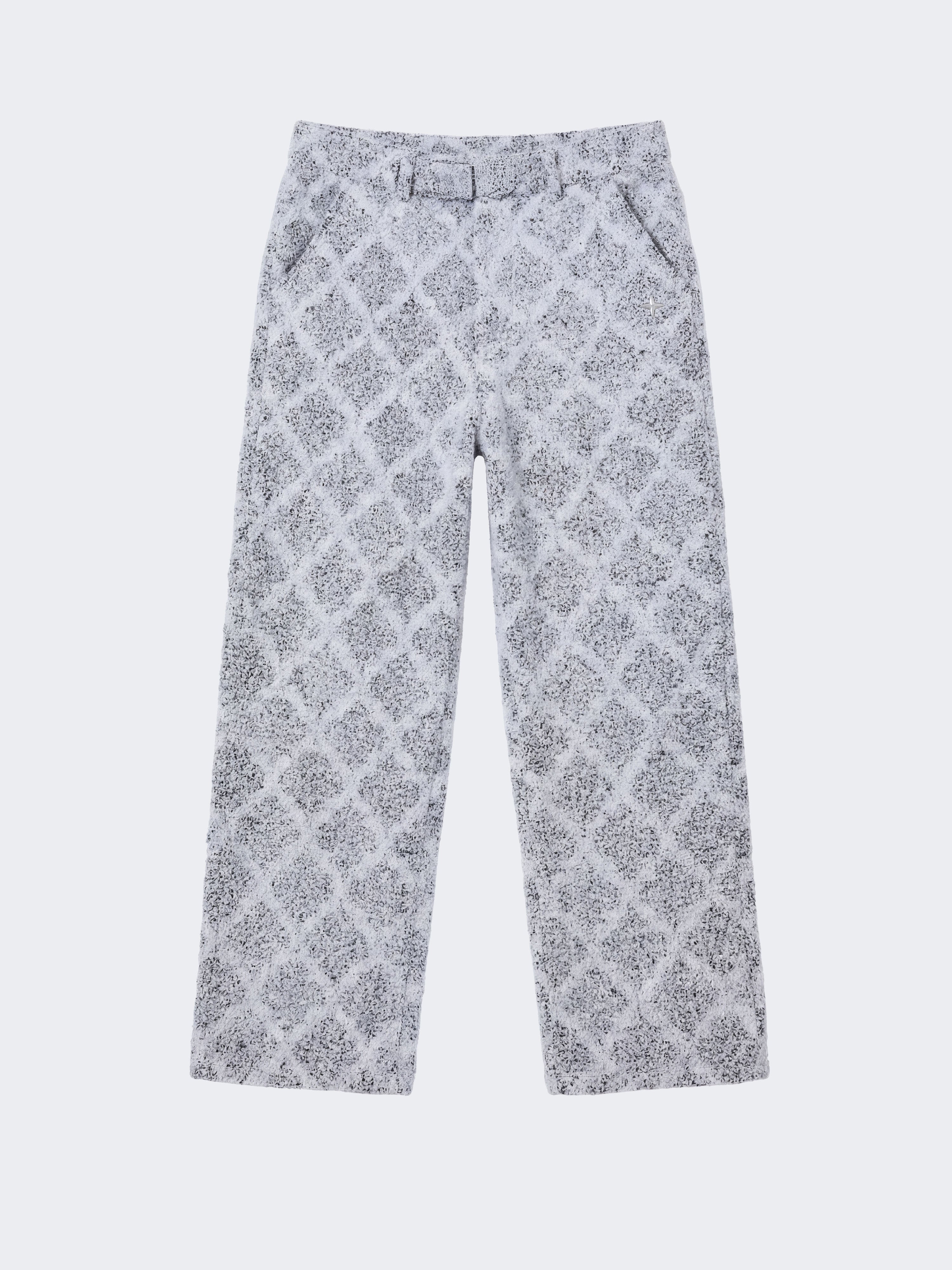 Pantalone a motivi a quadri Mountain-6