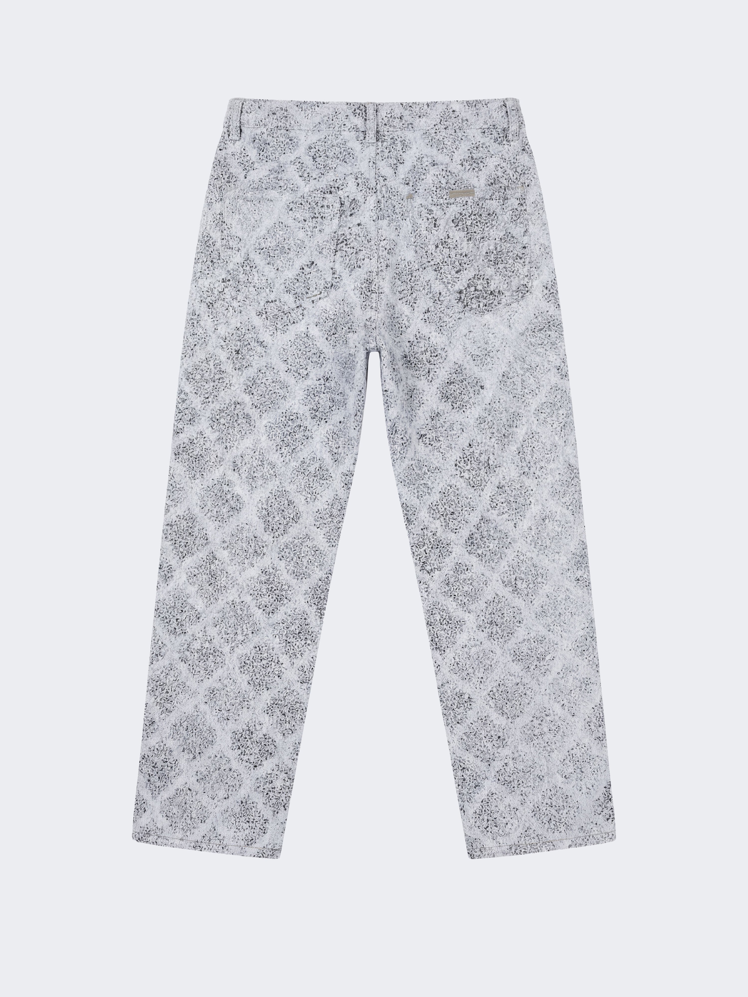 Pantalone a motivi a quadri Mountain-7
