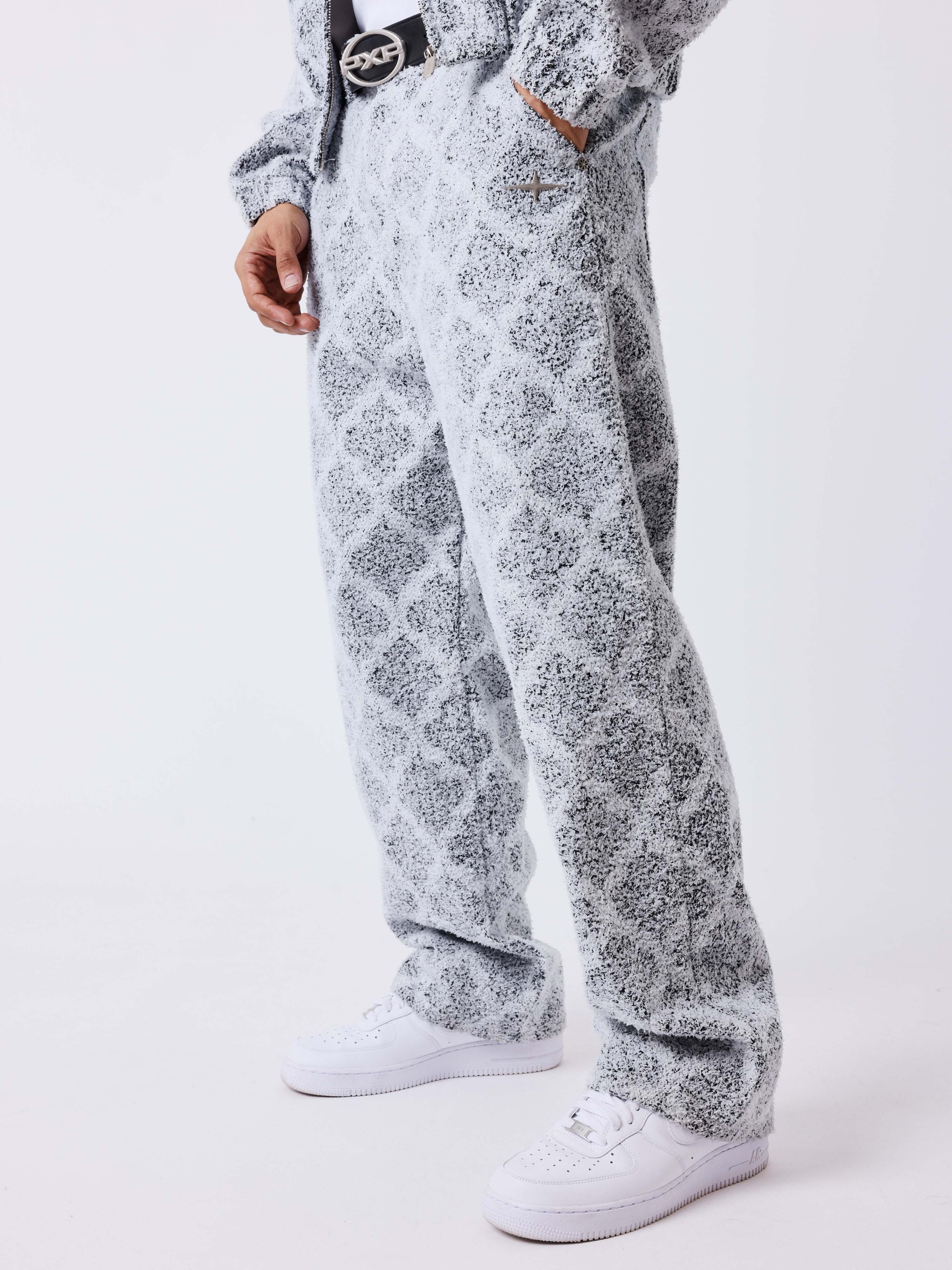 Pantalone a motivi a quadri Mountain-2
