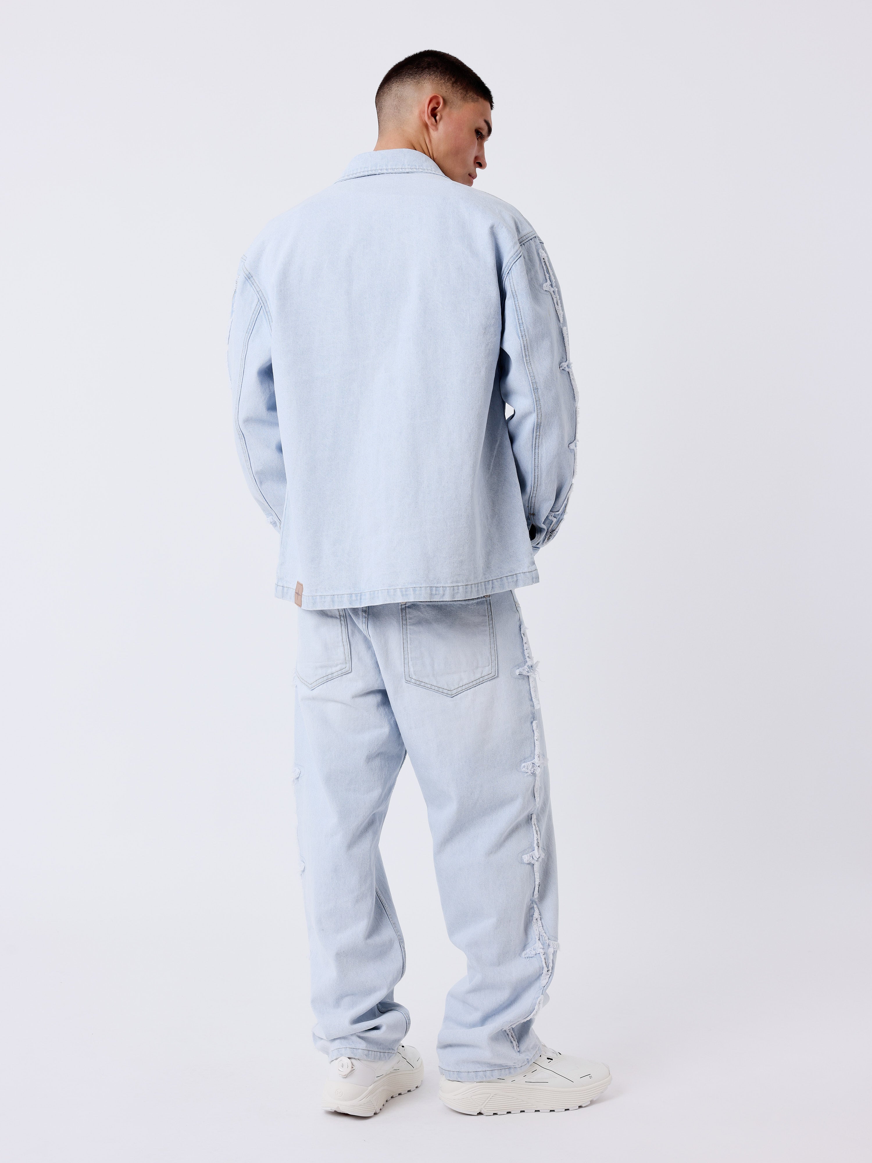 Jean regular large à empiècements Polaris-3
