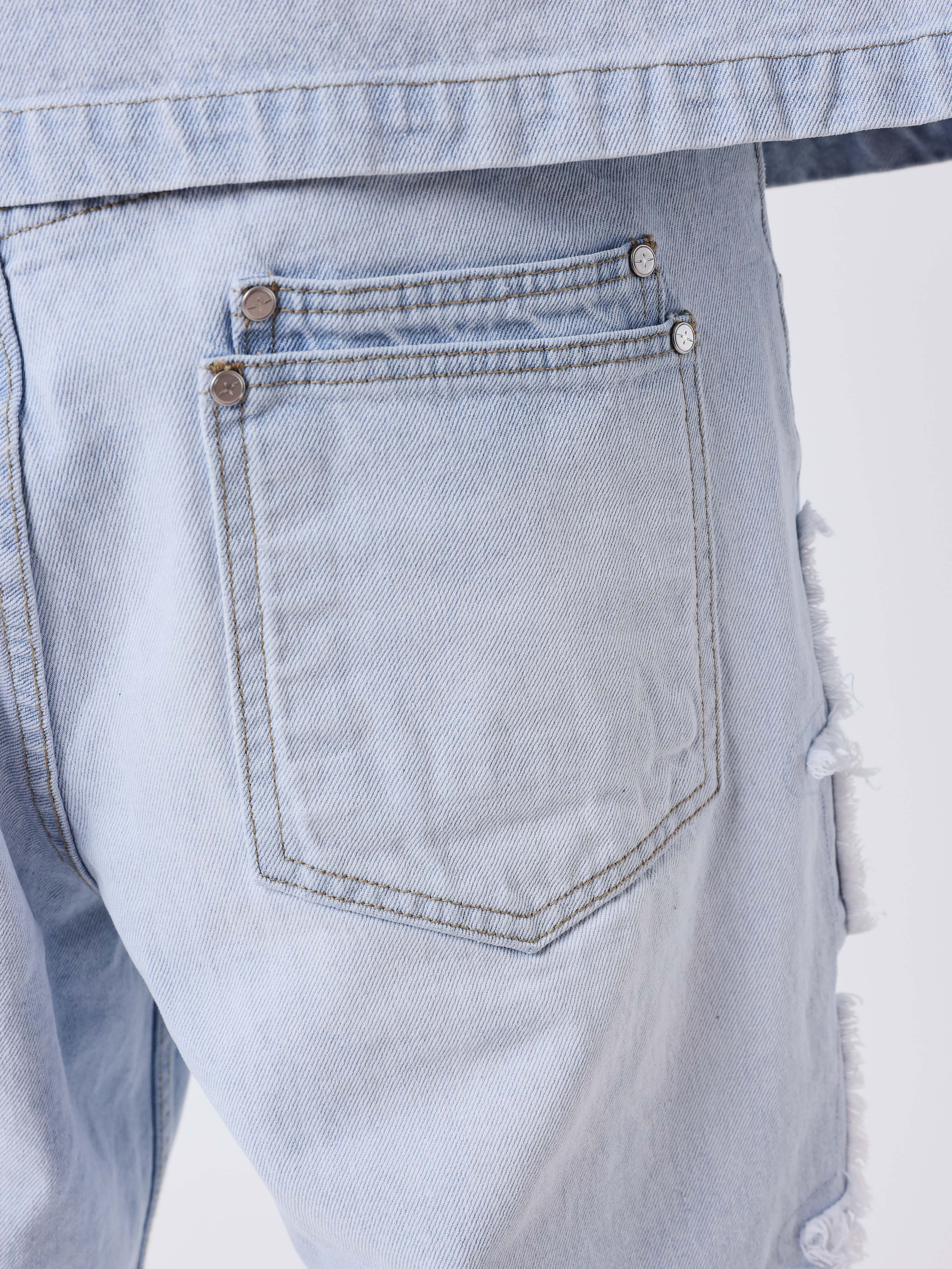 Jean regular large à empiècements Polaris-6
