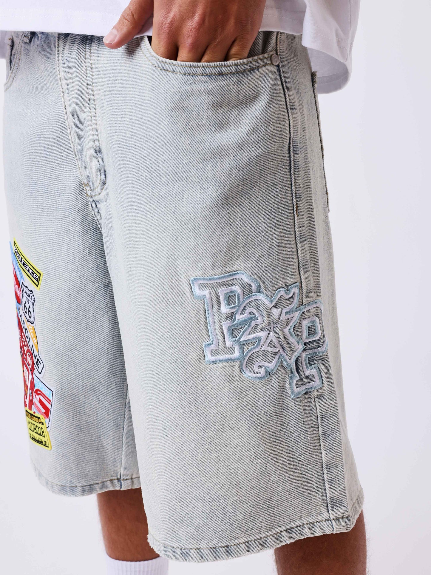 Pantaloni scurți din denim West Coast