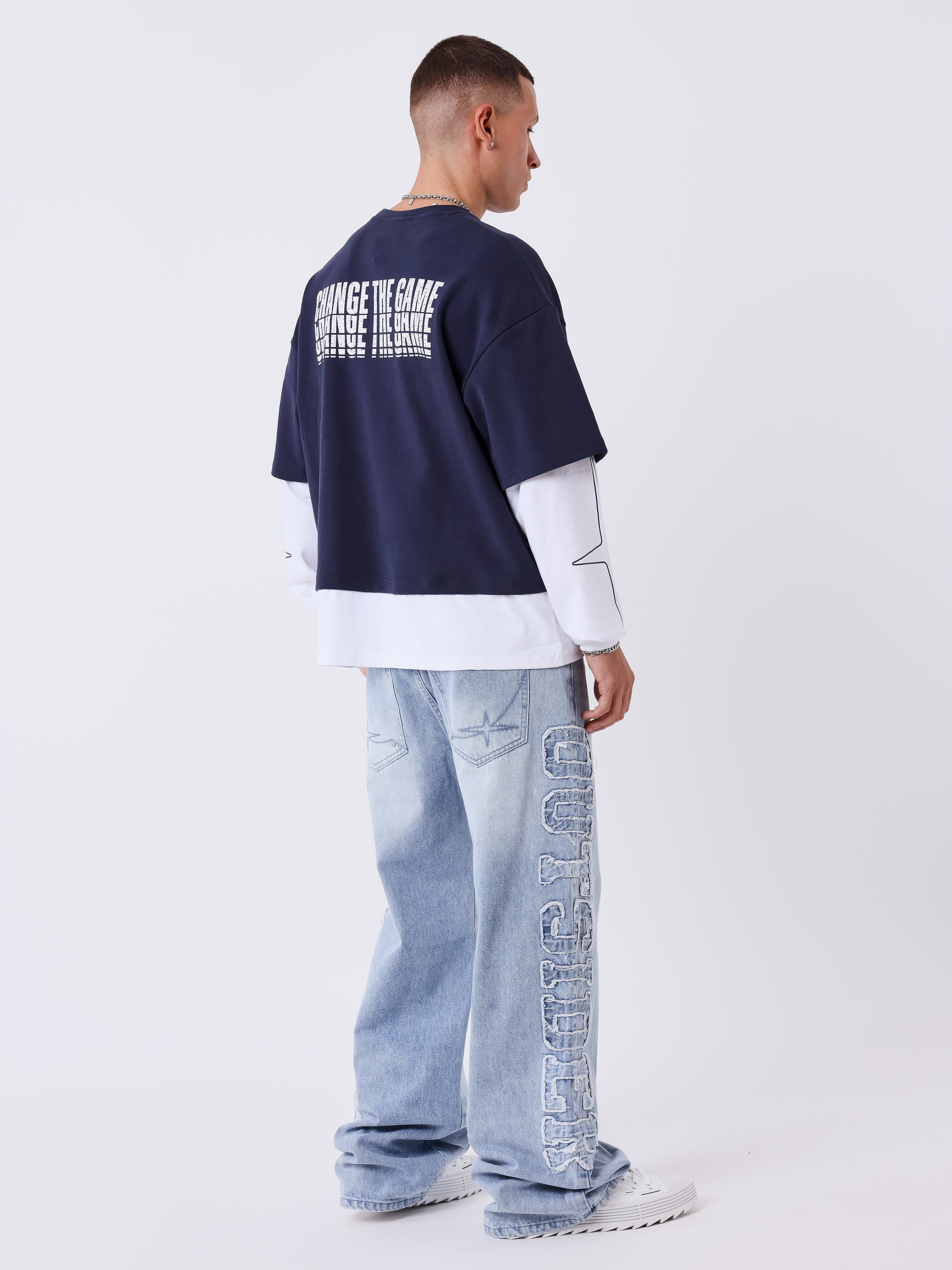 Jeans larghi a gamba larga e vestibilità loose-2
