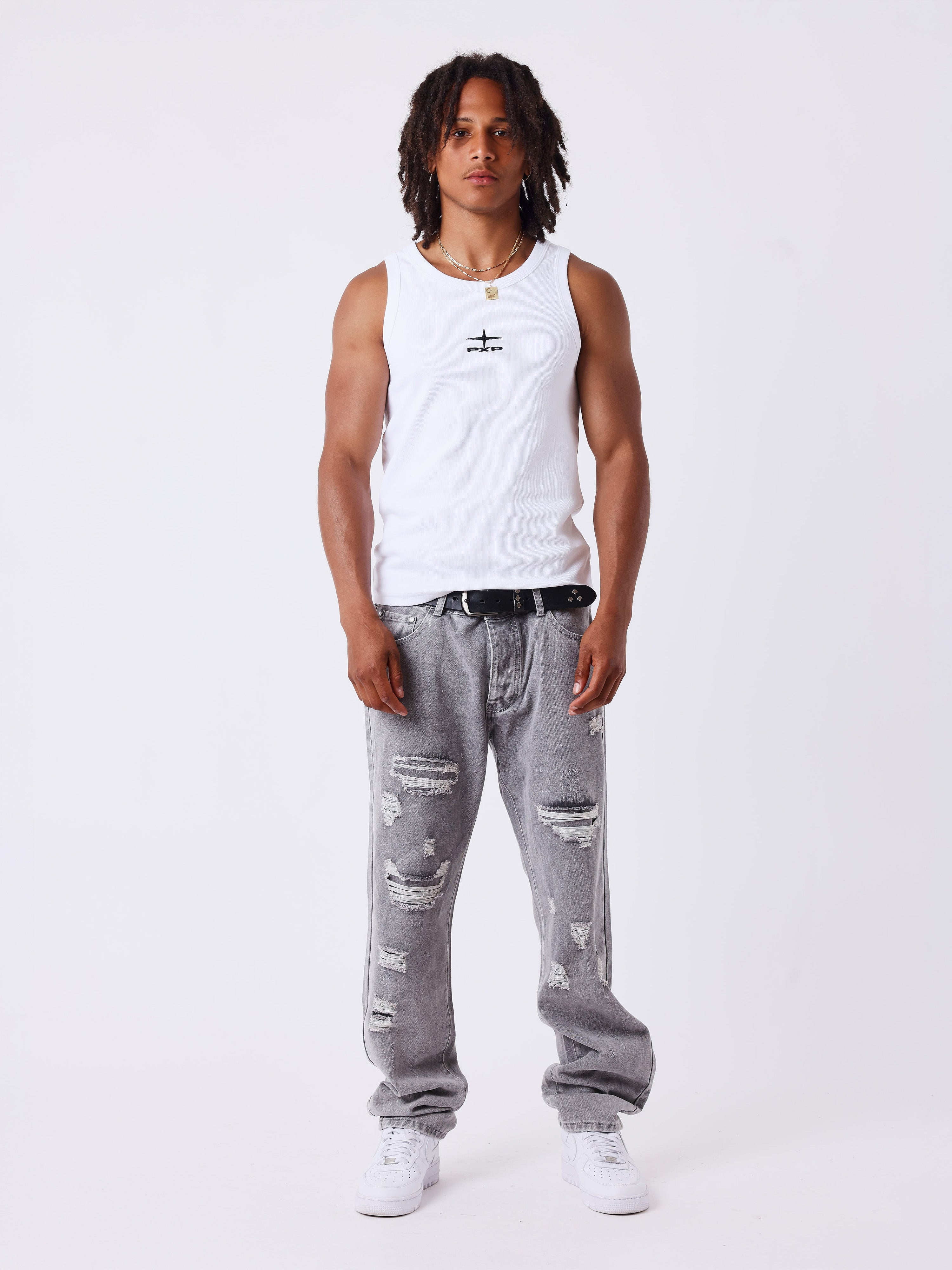 Rippet skinny jeans-1