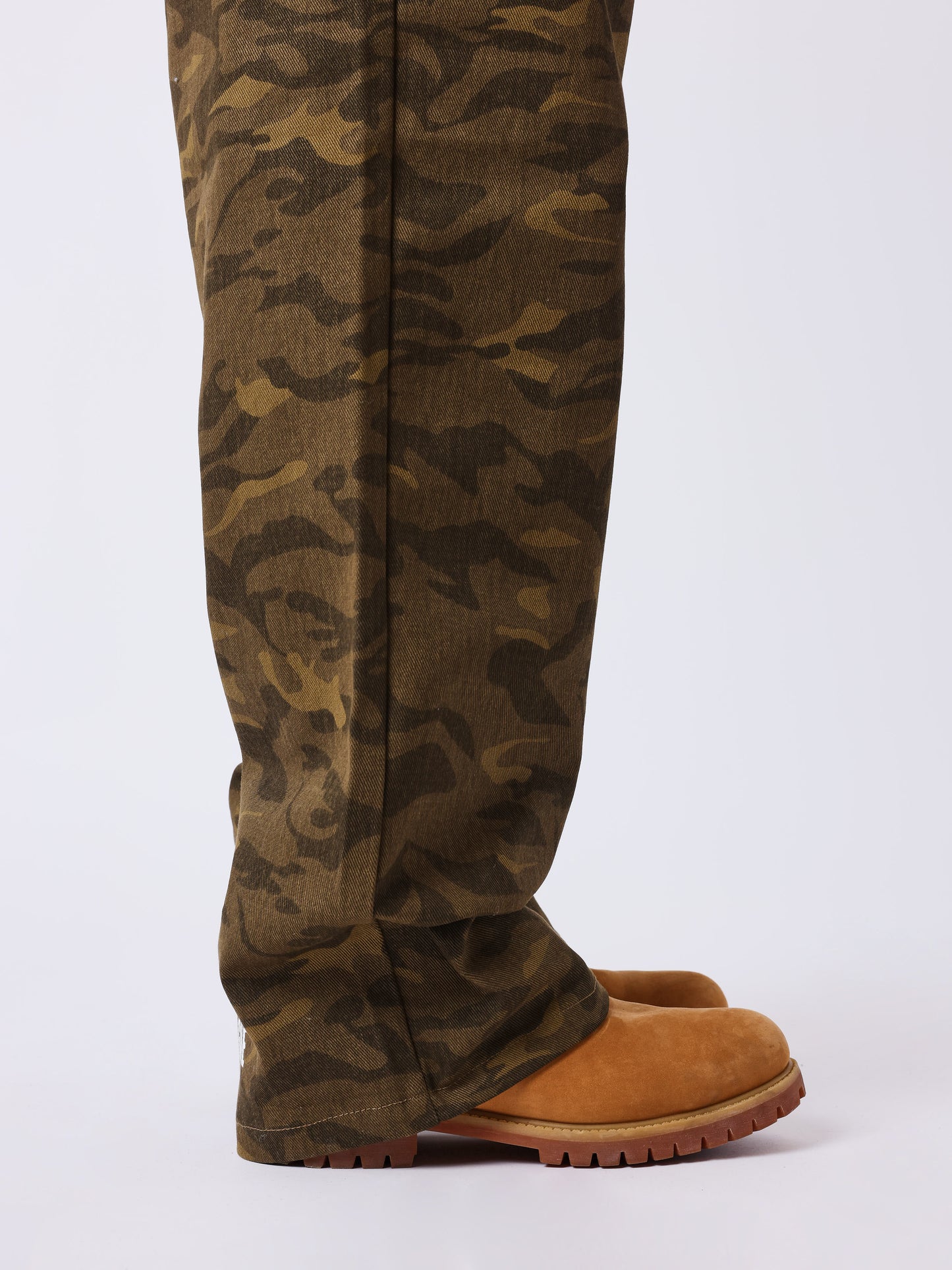 Pantaloni din denim camuflaj Forest