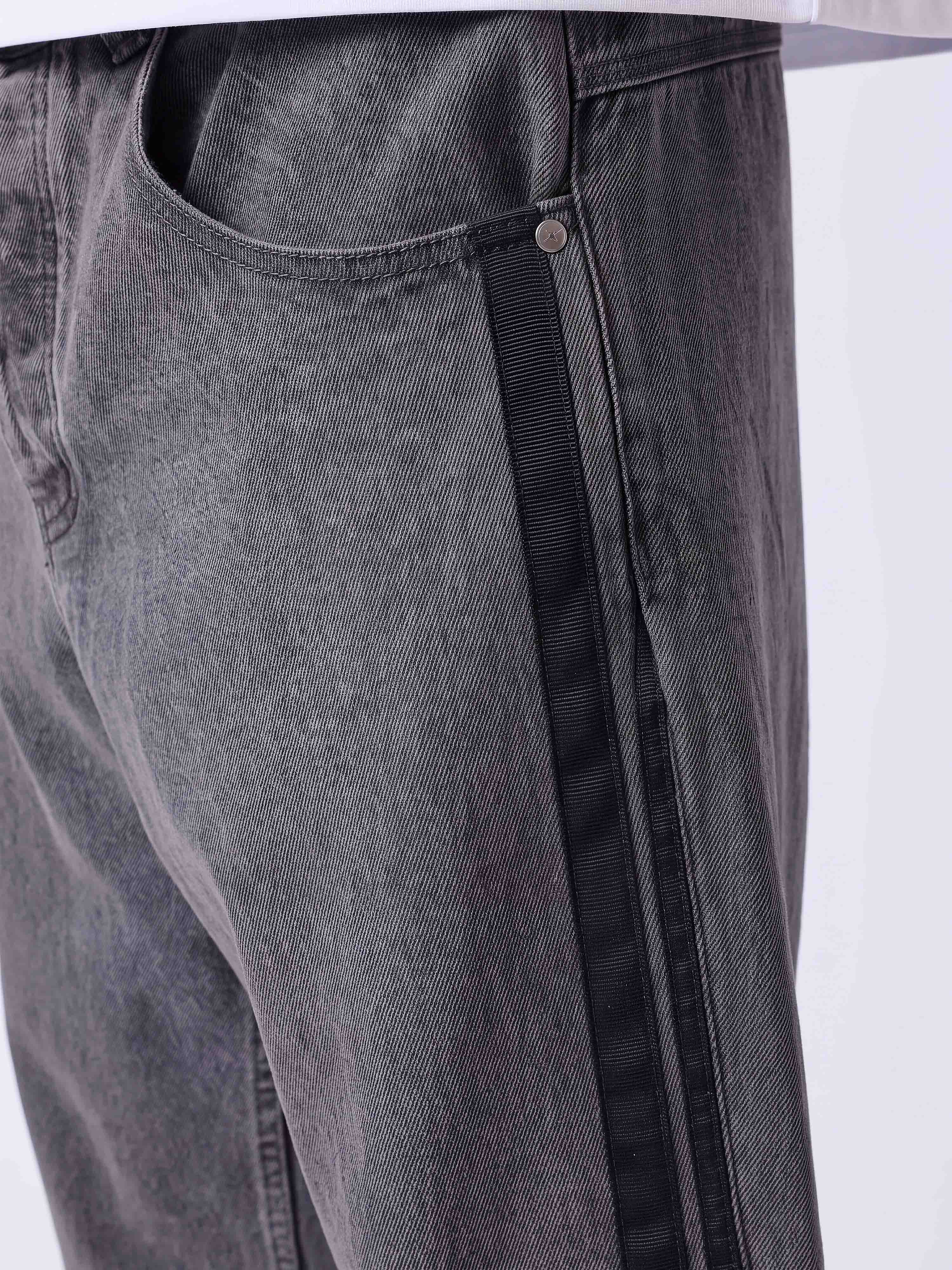 Jeans con bande Trainer-5