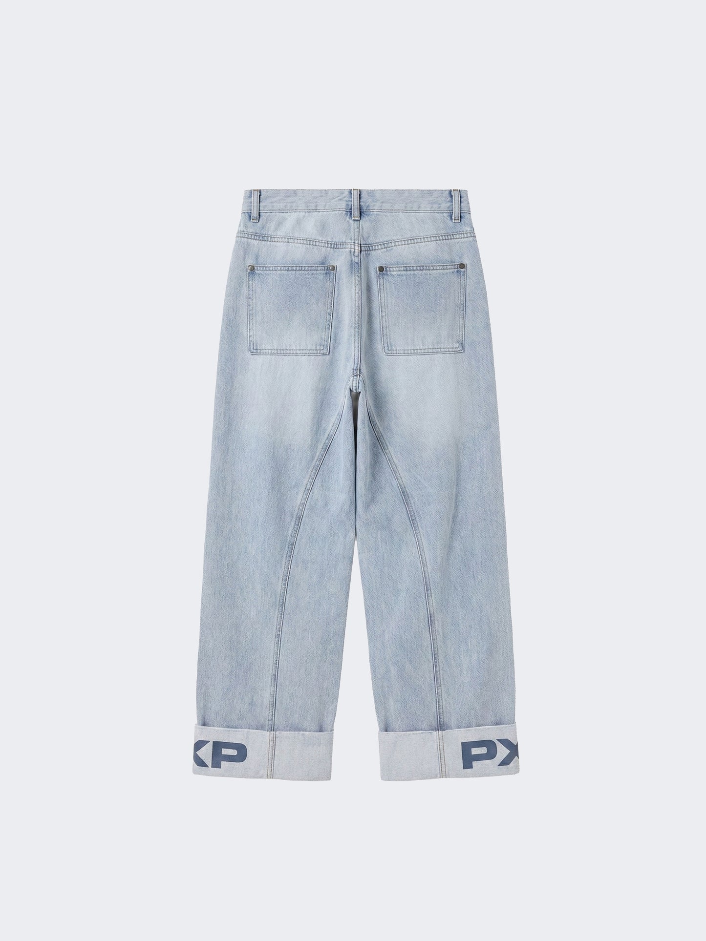 Jeans z eleganckimi mankietami