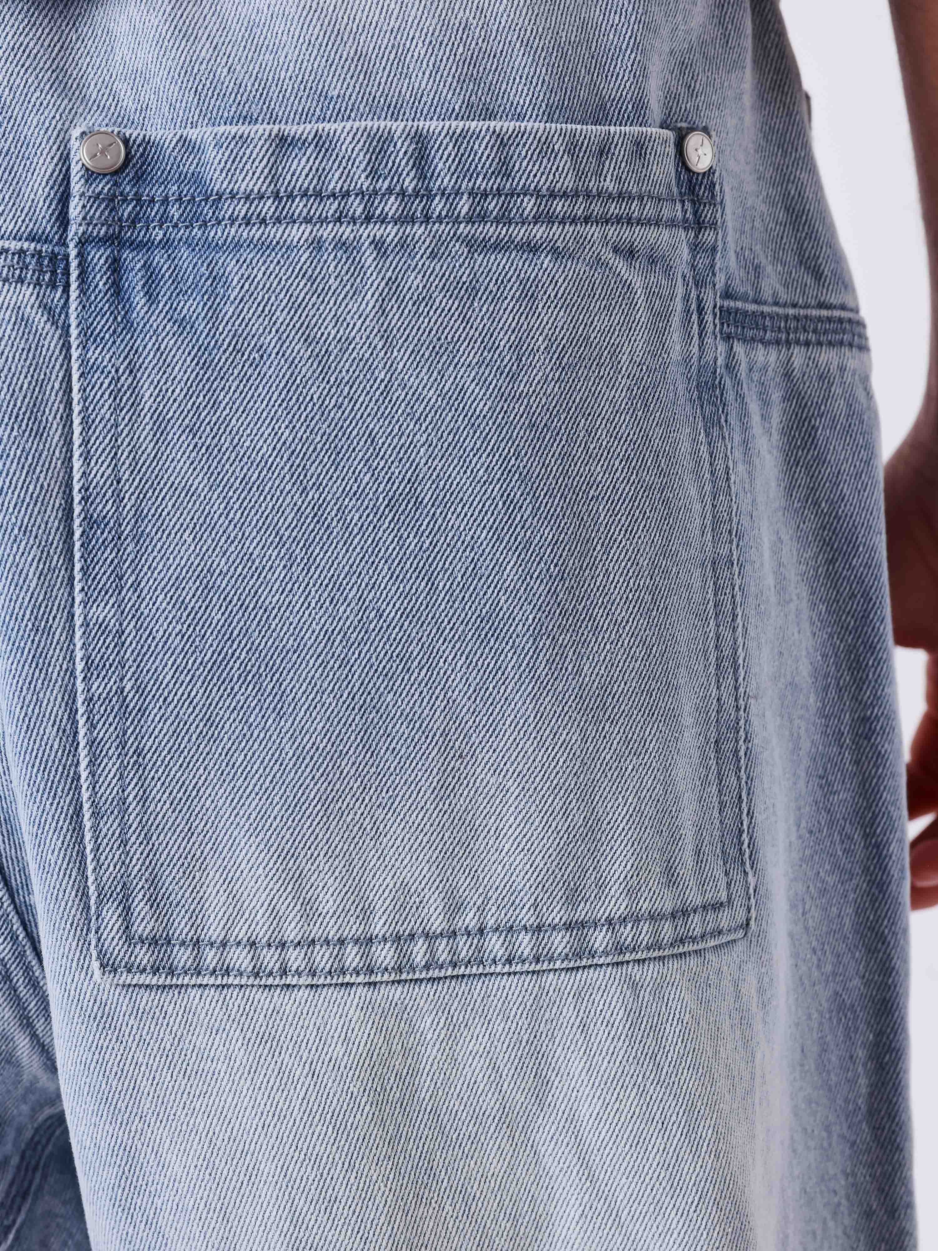Jeans z eleganckimi mankietami-8