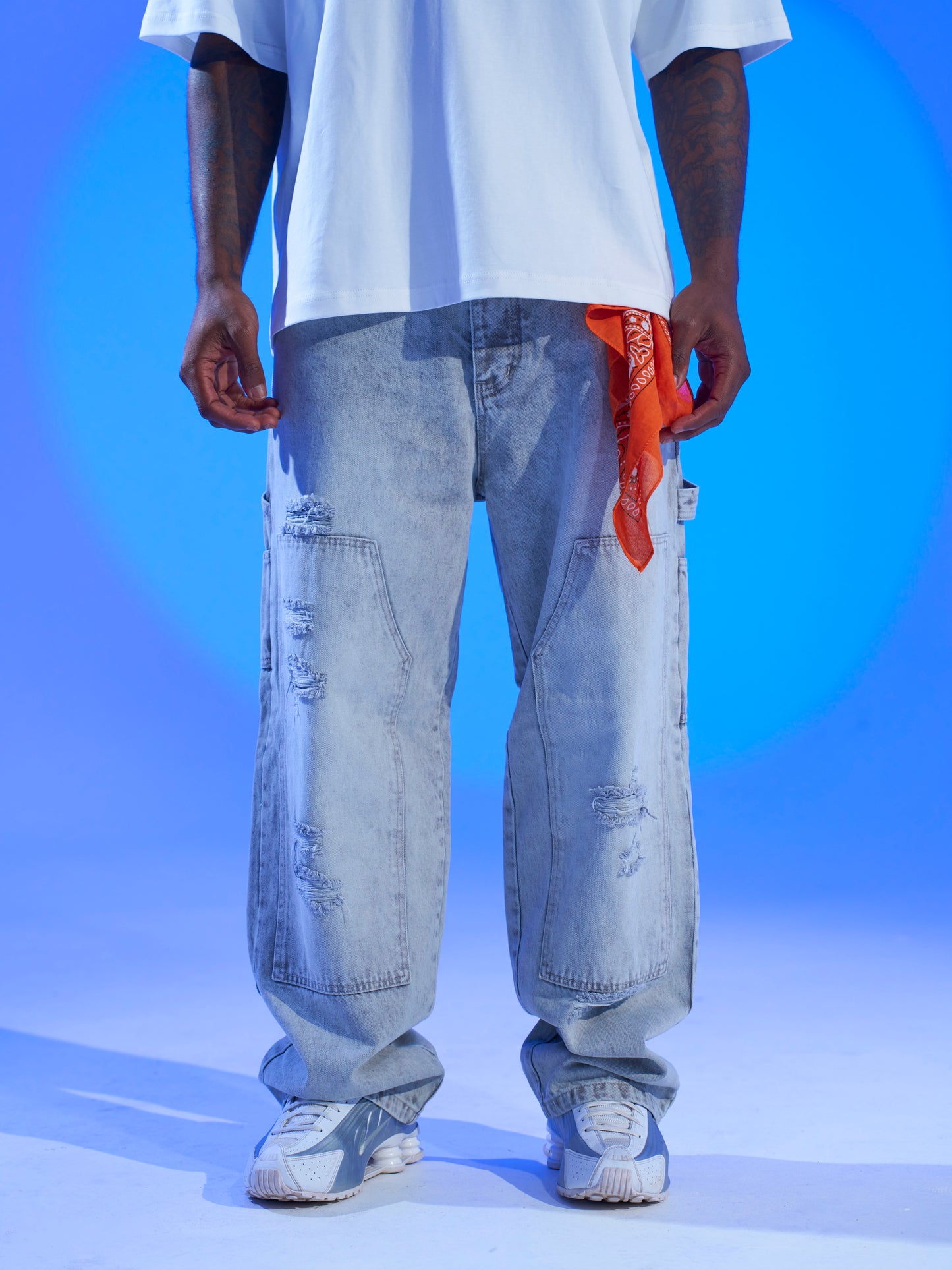 Jeans carpenter distrutto