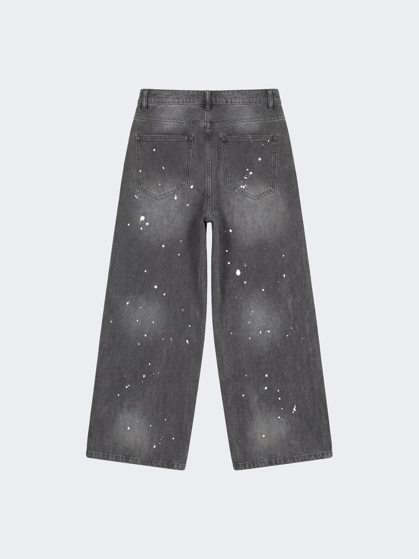 Jeans Barrel Splatter