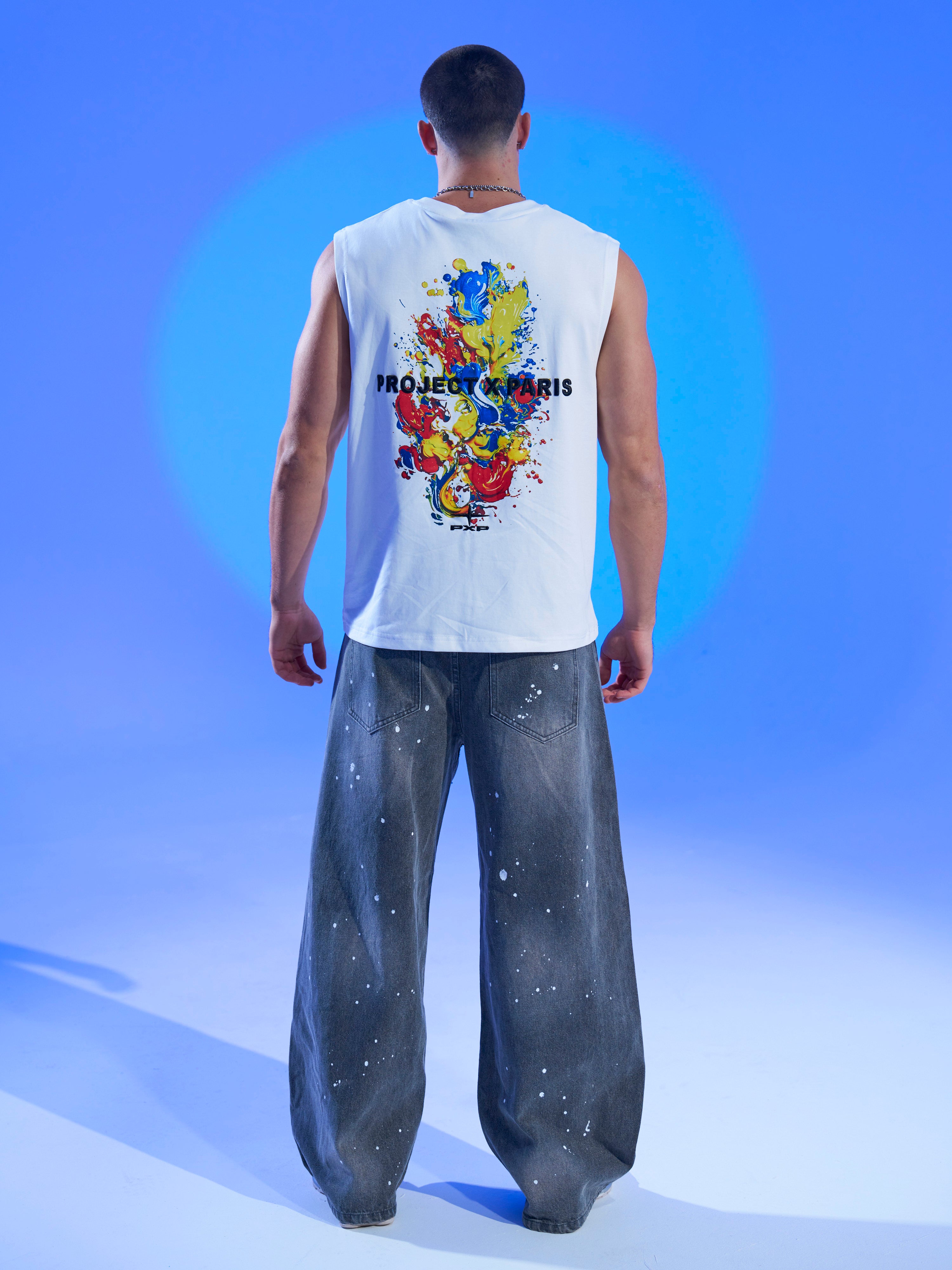Jeans Barrel Splatter-2