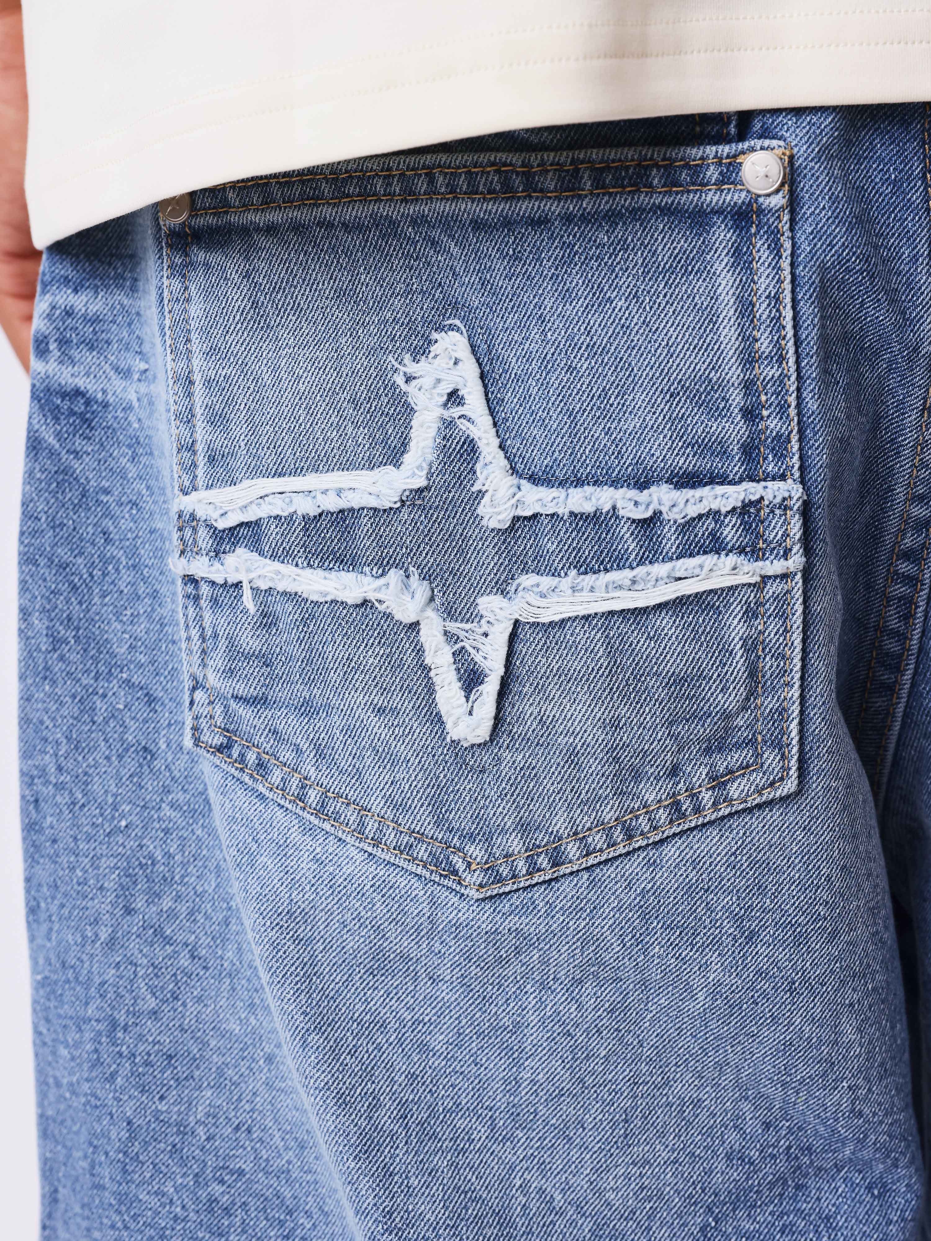 Denim-Shorts Oversize-4