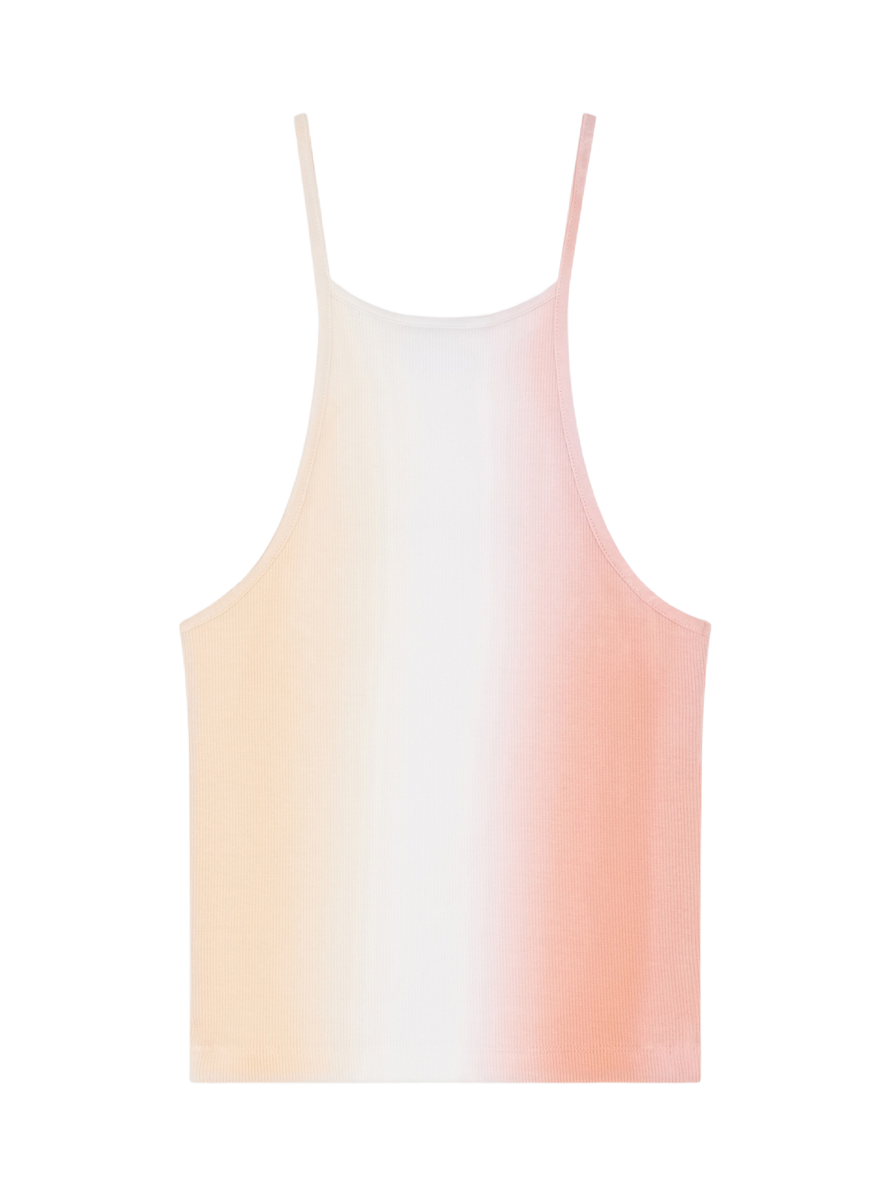 Crop top med gradient-7