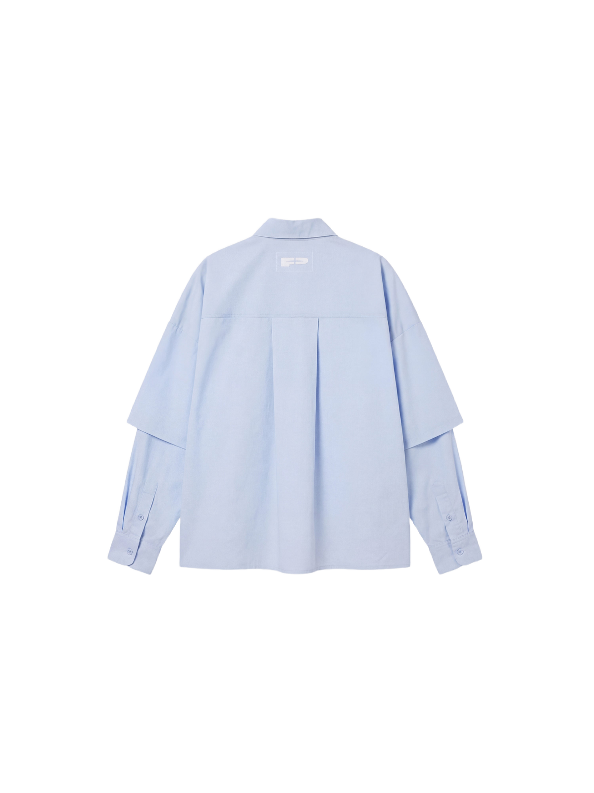 Camisa doble manga classy Azul – 8
