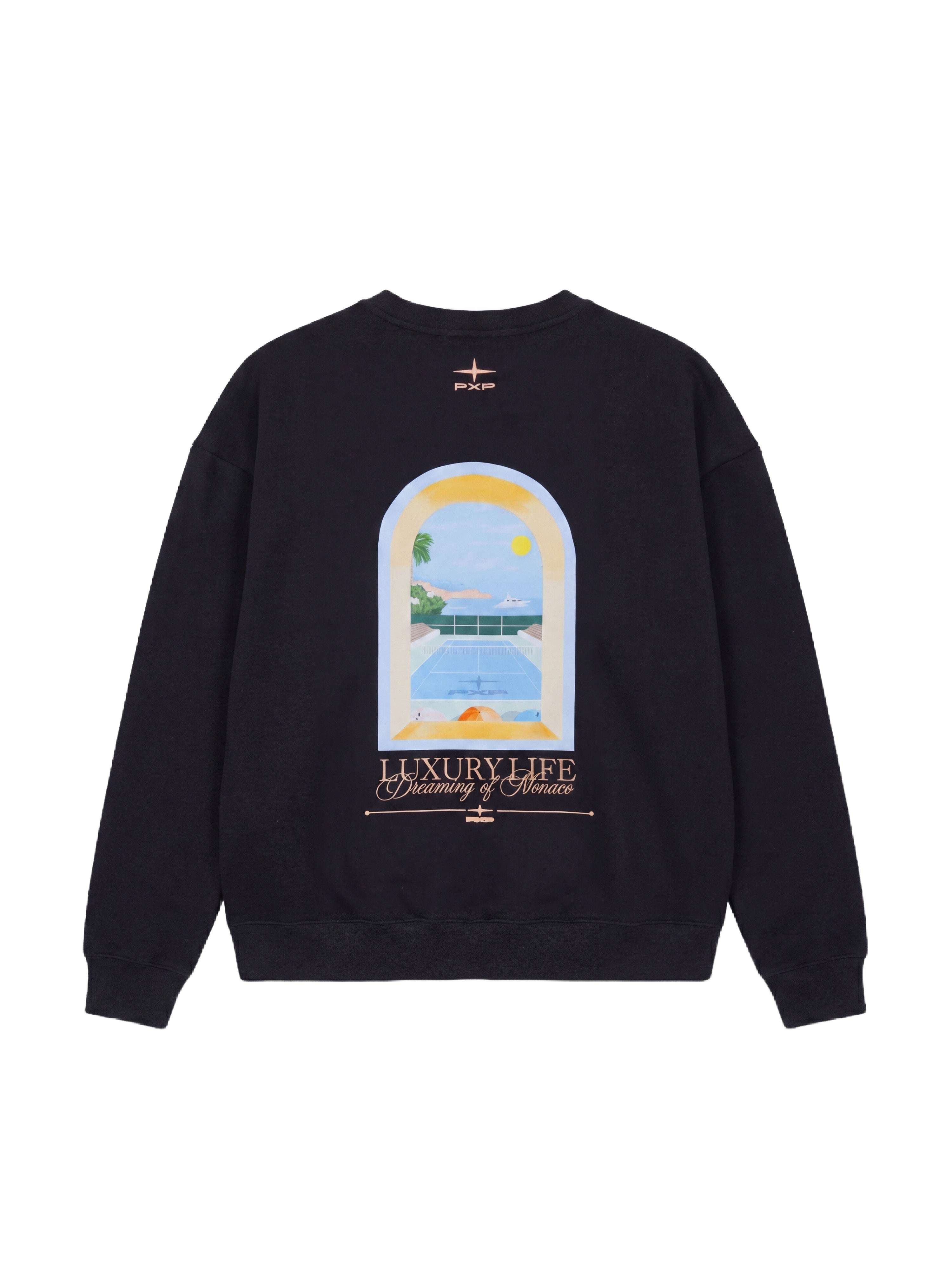 Sweat col rond Luxury Life-8