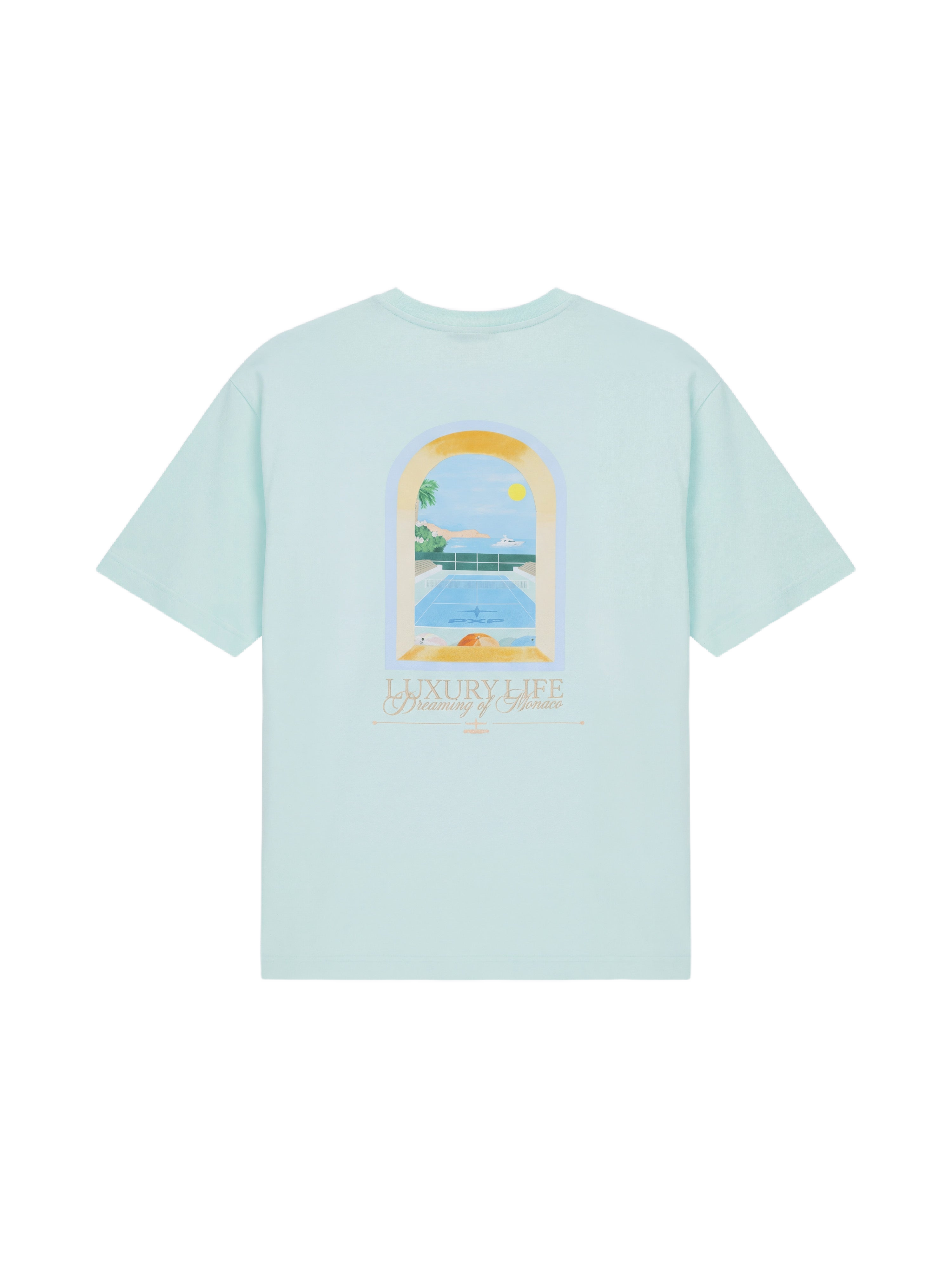Camiseta de manga corta Monaco Illustration-7