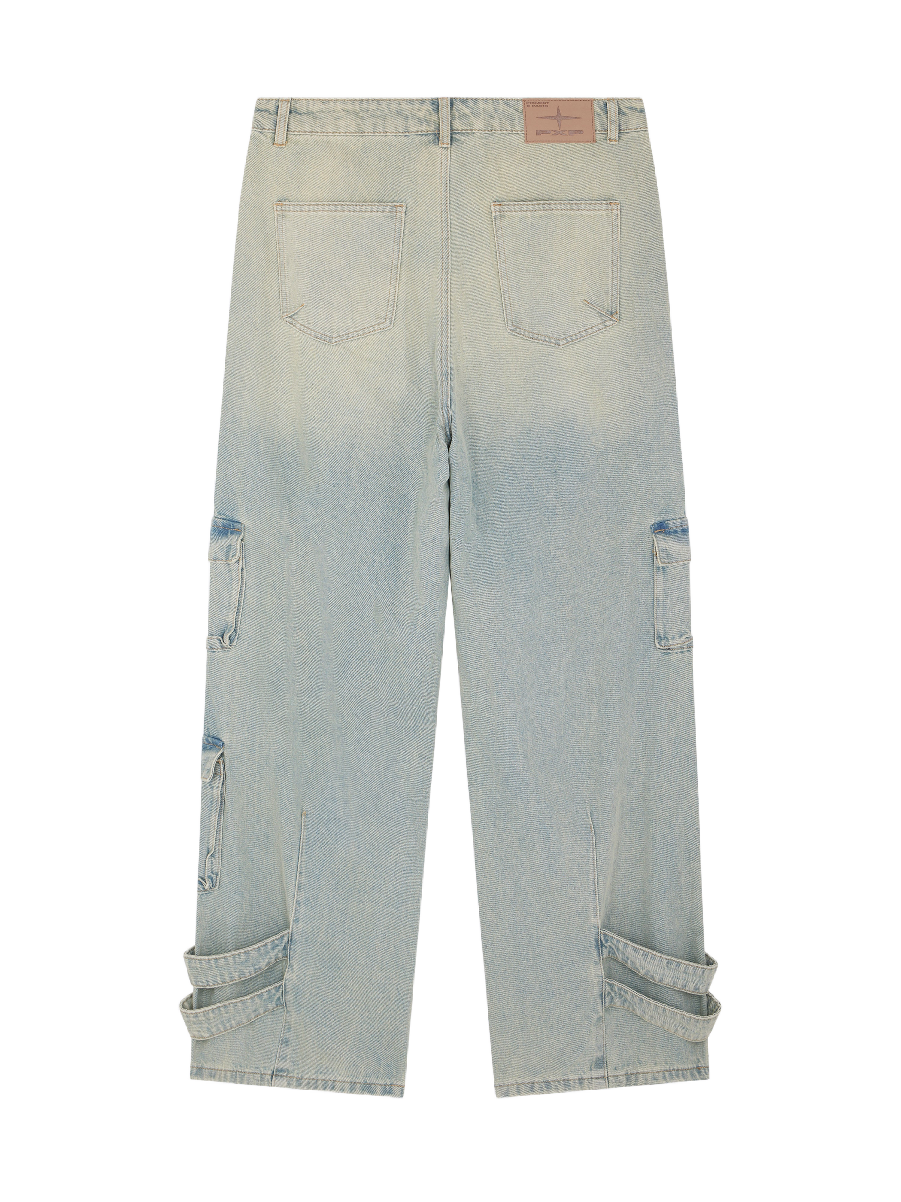 Weite Jeans mit vielen Taschen-8