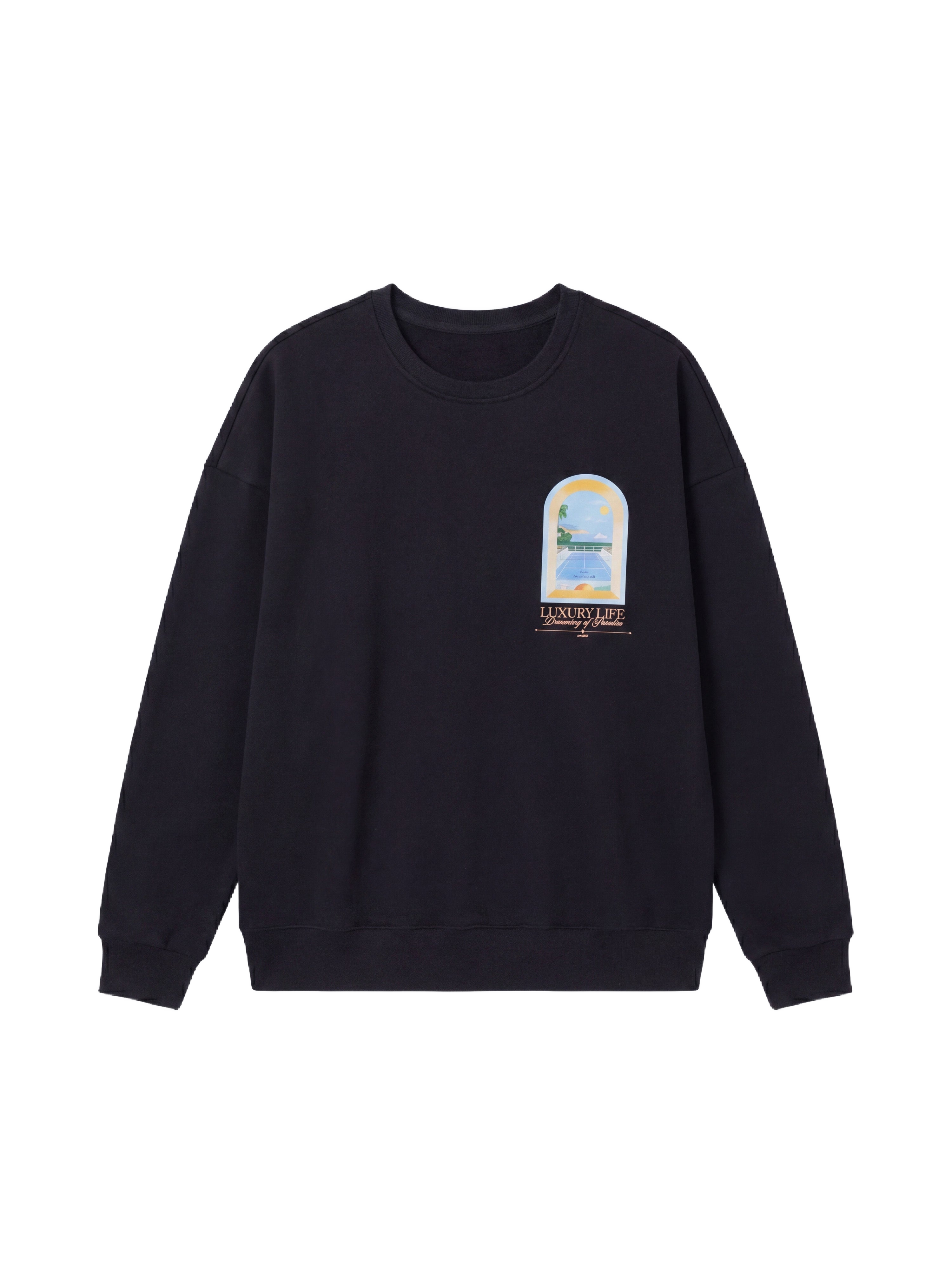 Sweat col rond Luxury Life-7