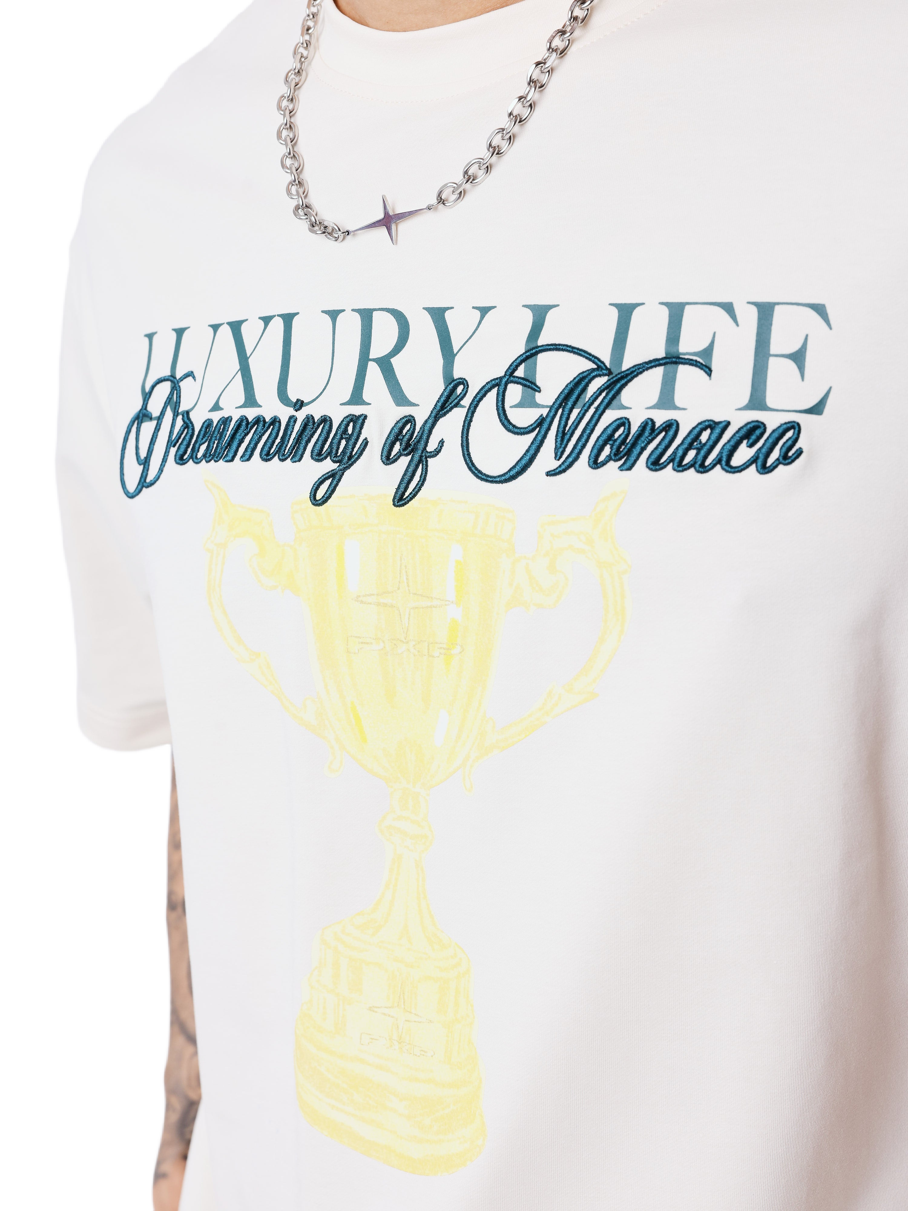 Camiseta estampada y bordada con motivo Champion-5
