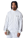 Zipped jacket with printed tape