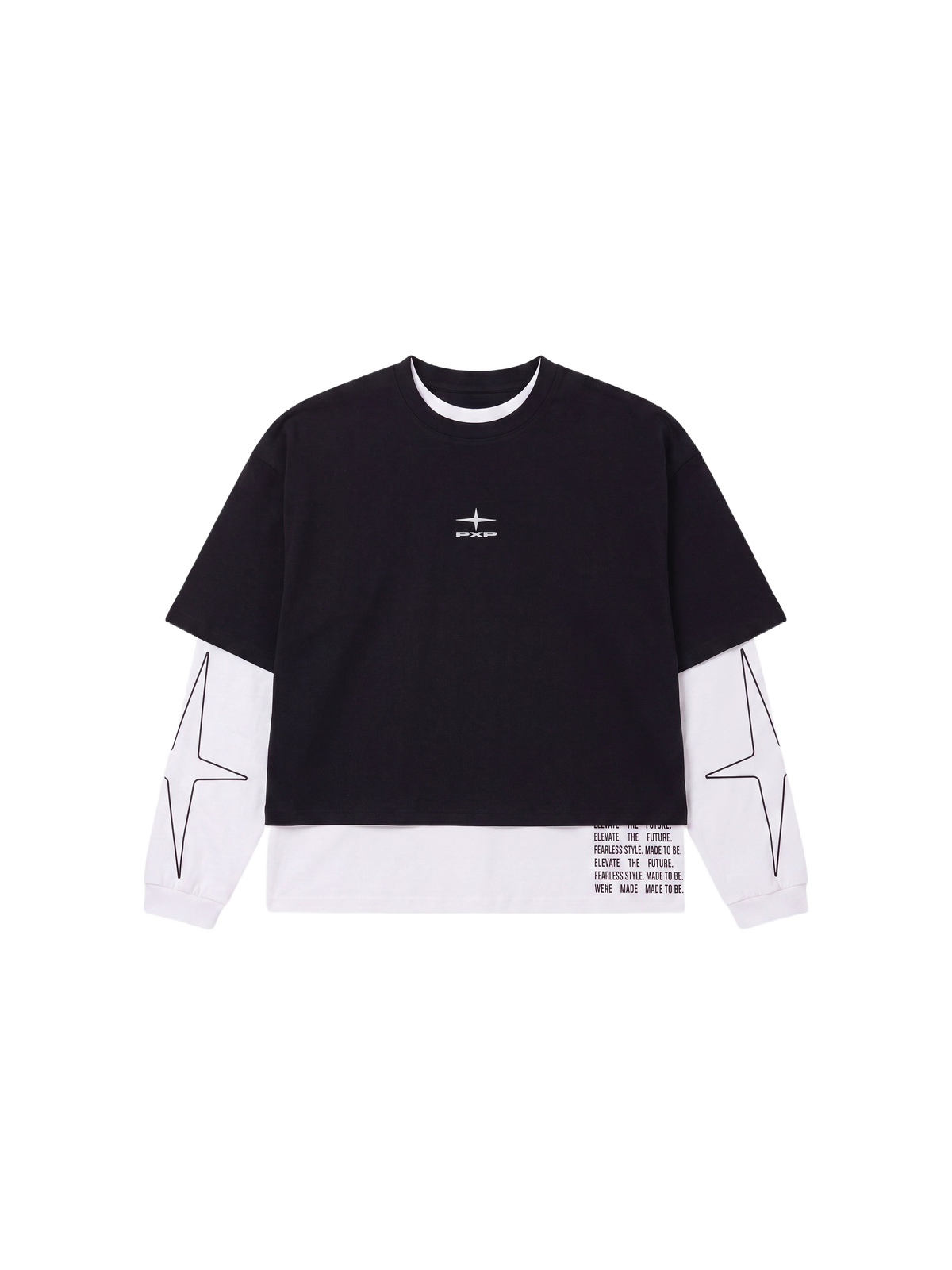 T-shirt met lange mouwen CHANGE THE GAME Zwart – 6