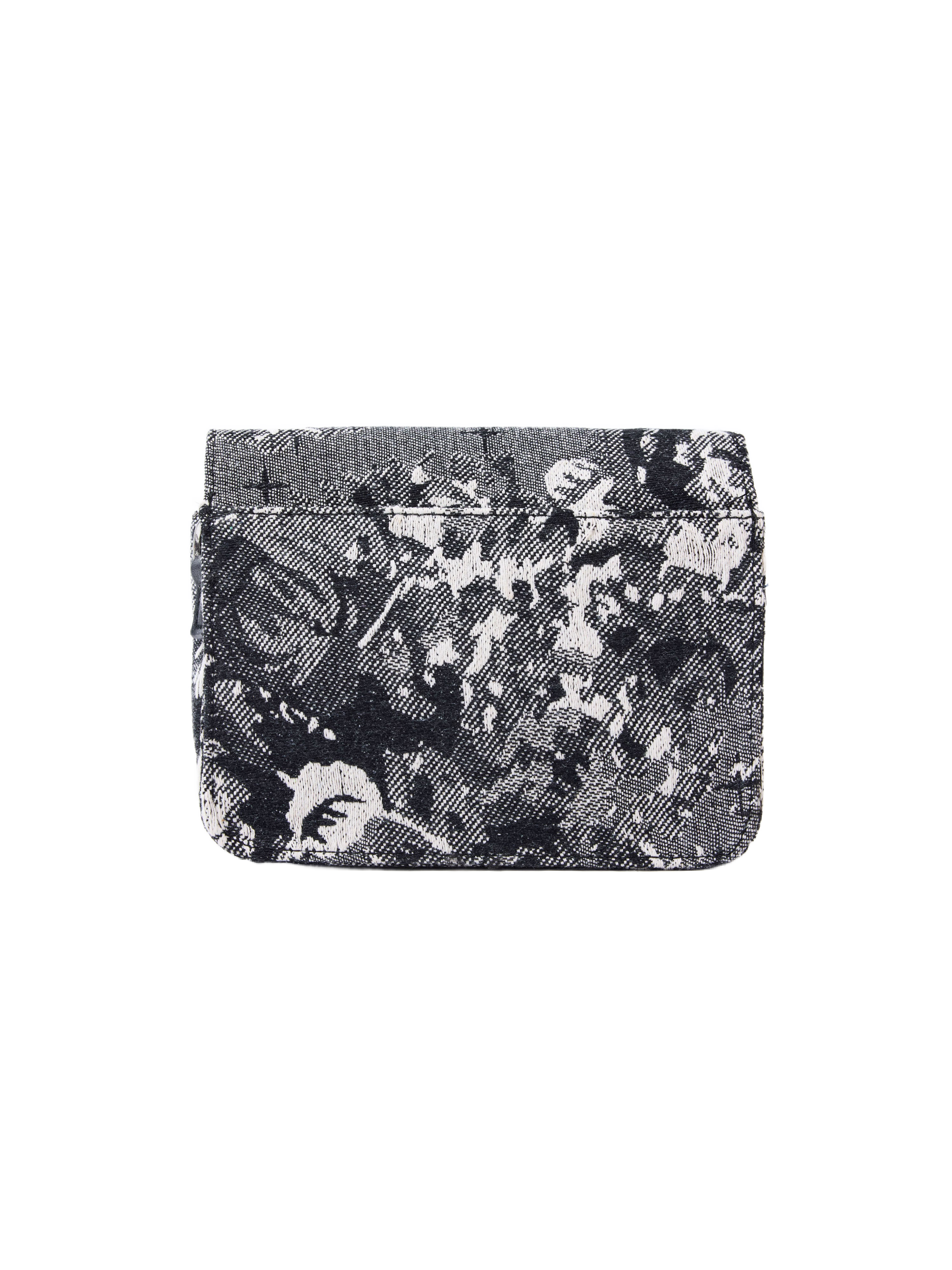 Sac bandoulière à motif abstrait-3