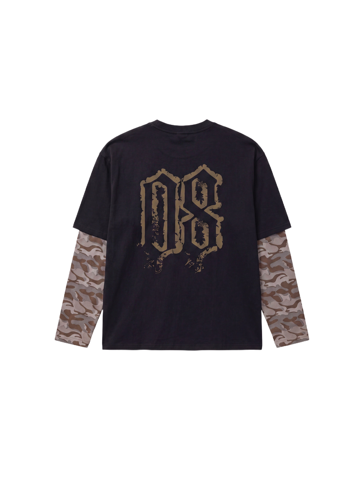 T-shirt double manche Forest Noir – 8