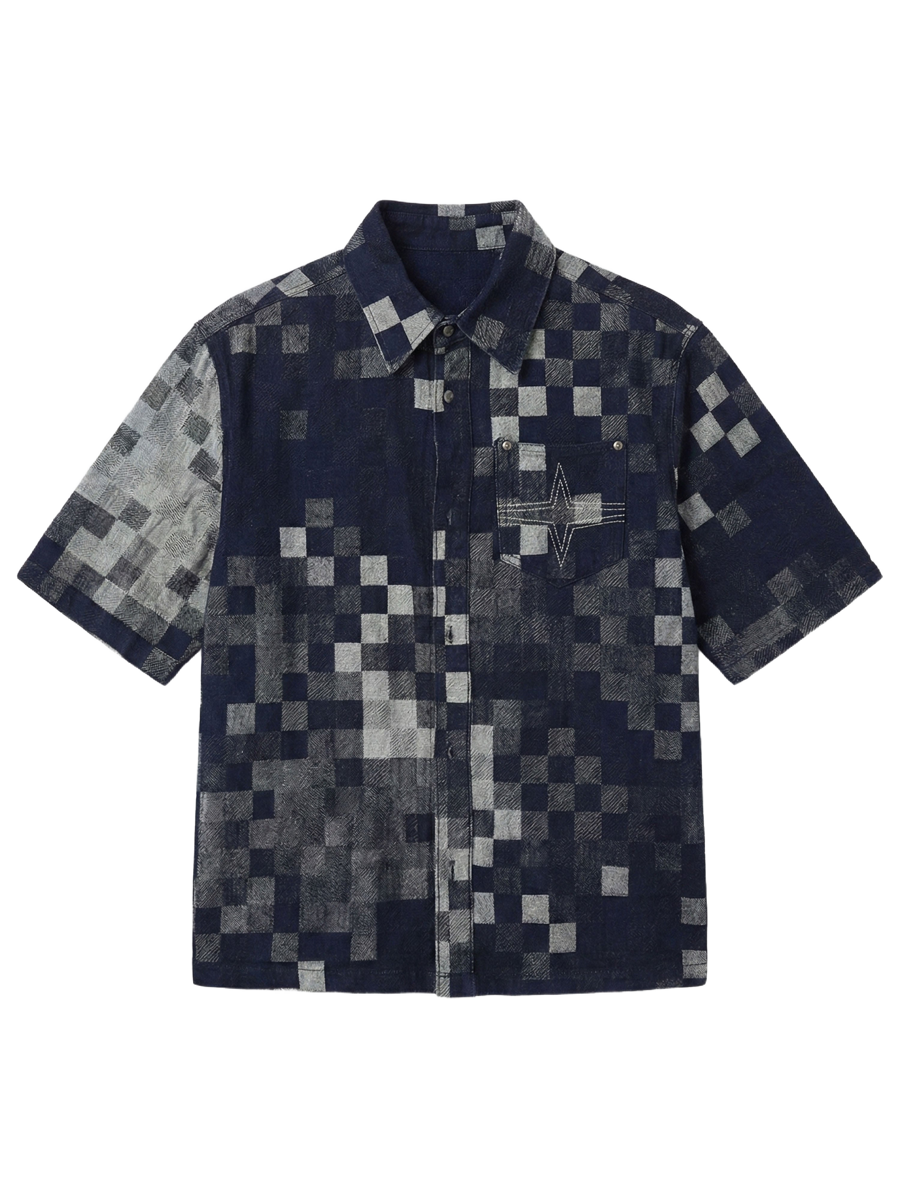 Camisa de manga corta pixel-6