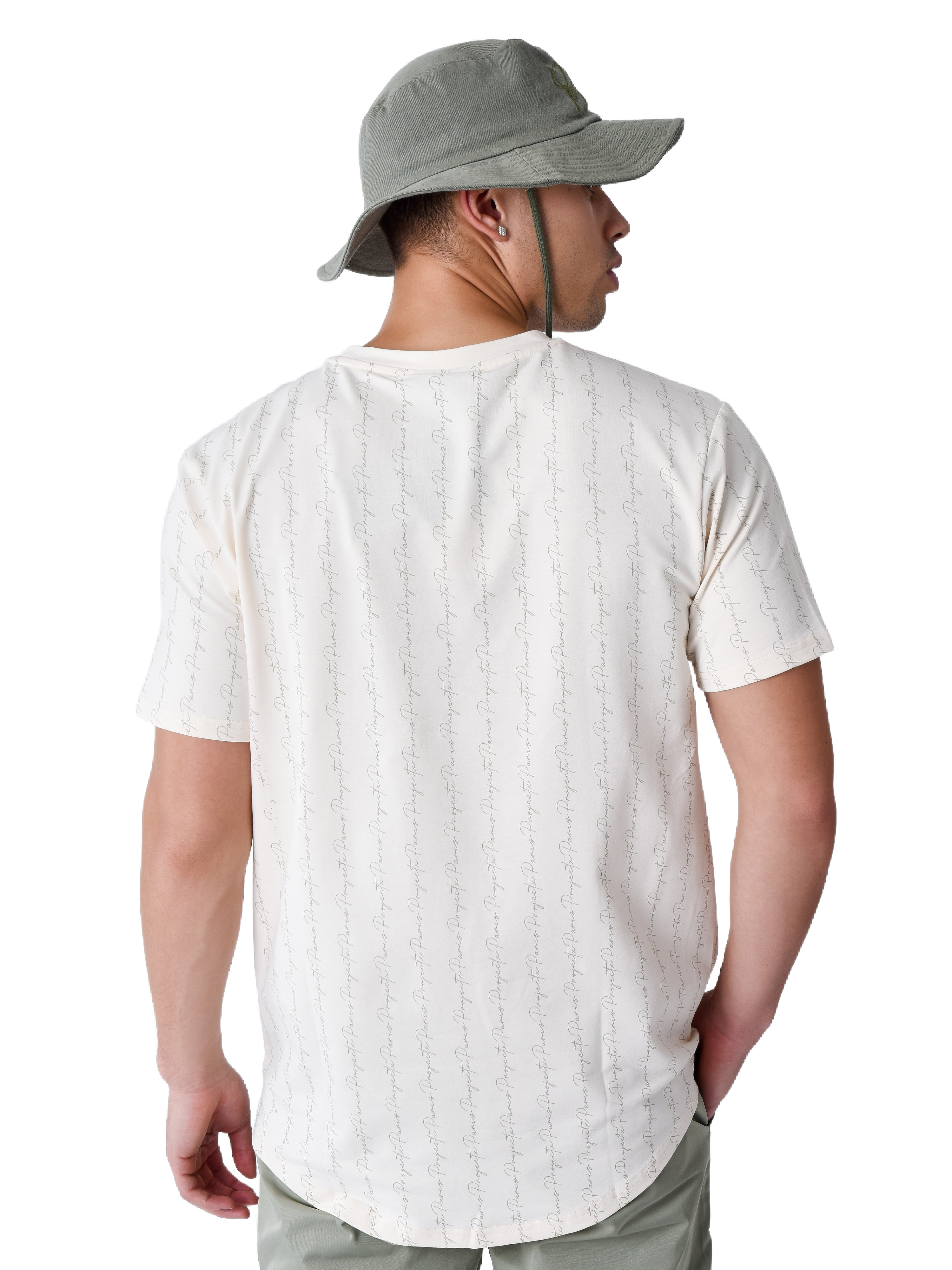 T-shirt med Ink Drip print-2