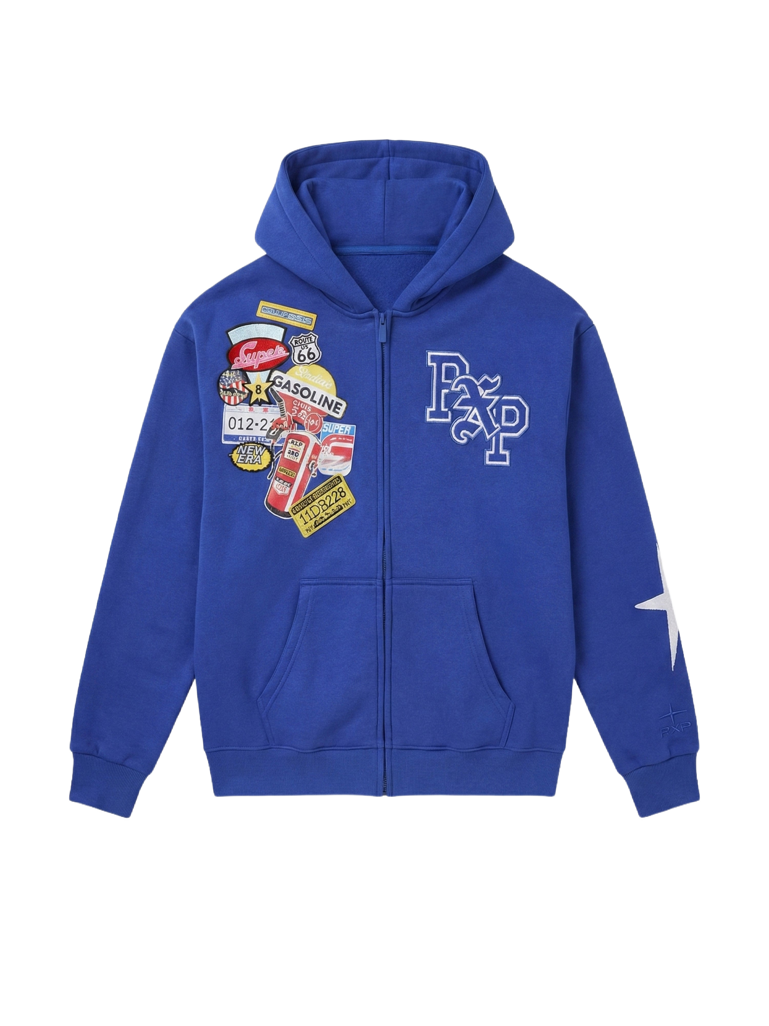West Coast zip-up hoodie-6