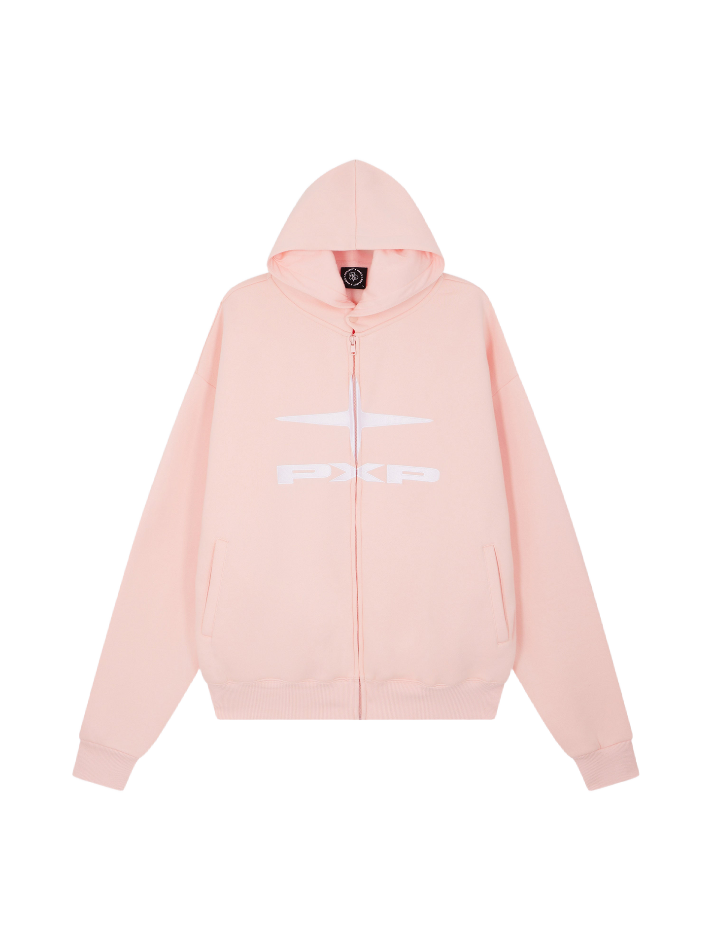 sweat-a-capuche-zippe-polaris-rose-packshot-backgroundremoved